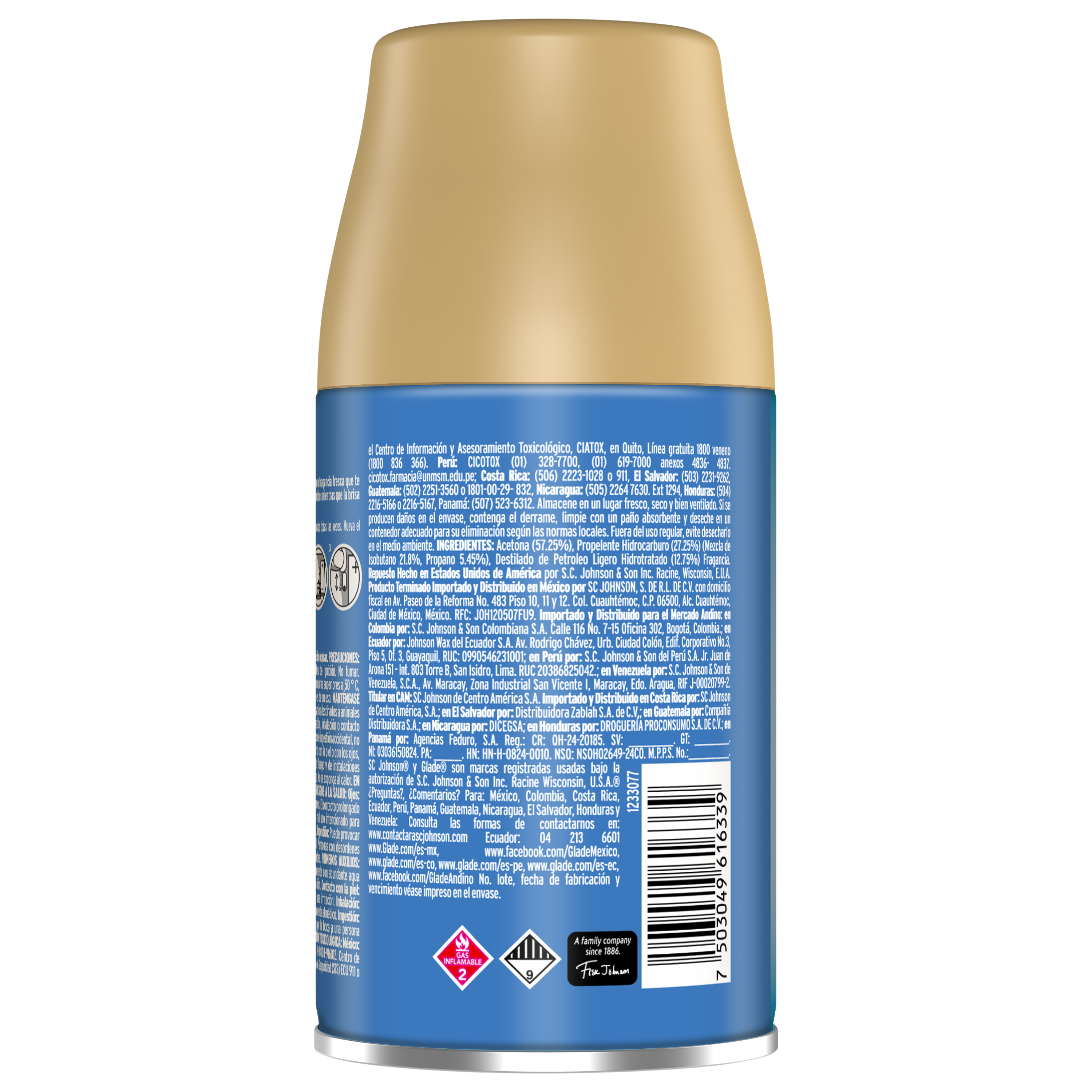 Glade ® Automático repuesto Coco Vibes, con notas de Coco, brisa de mar y Naranja 175g