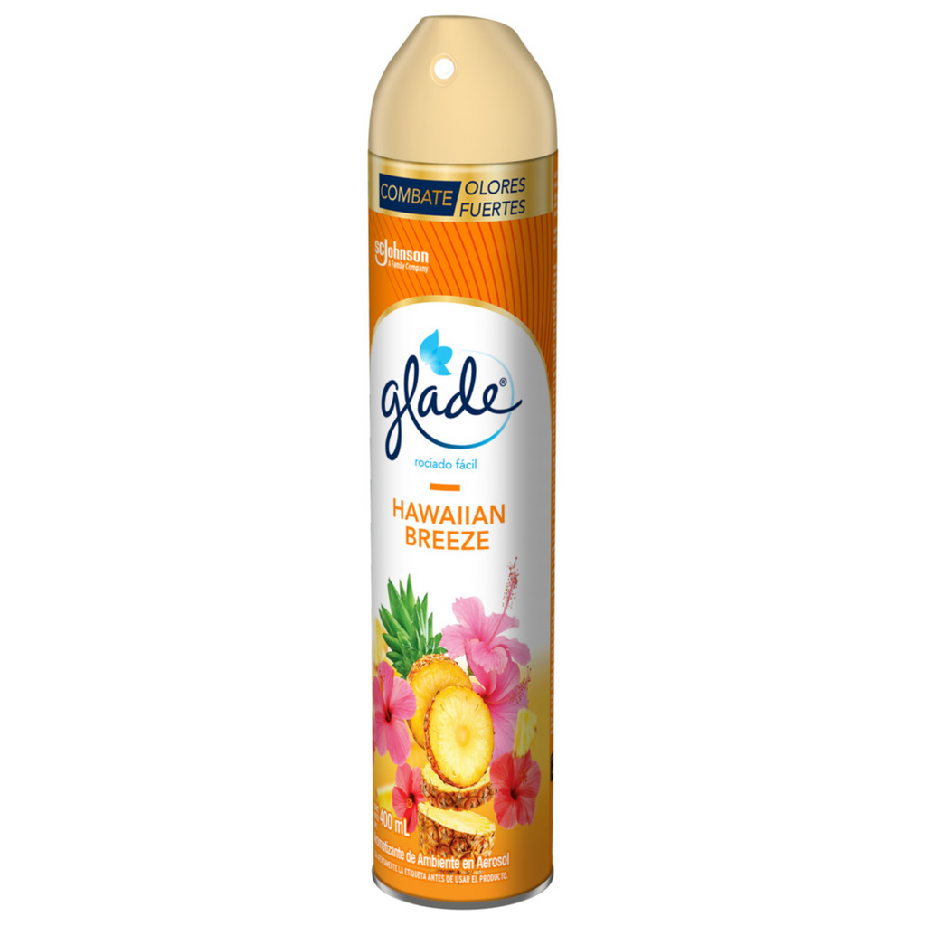 Glade Aromatizante Aerosol Hawaiian Breeze, 400ml