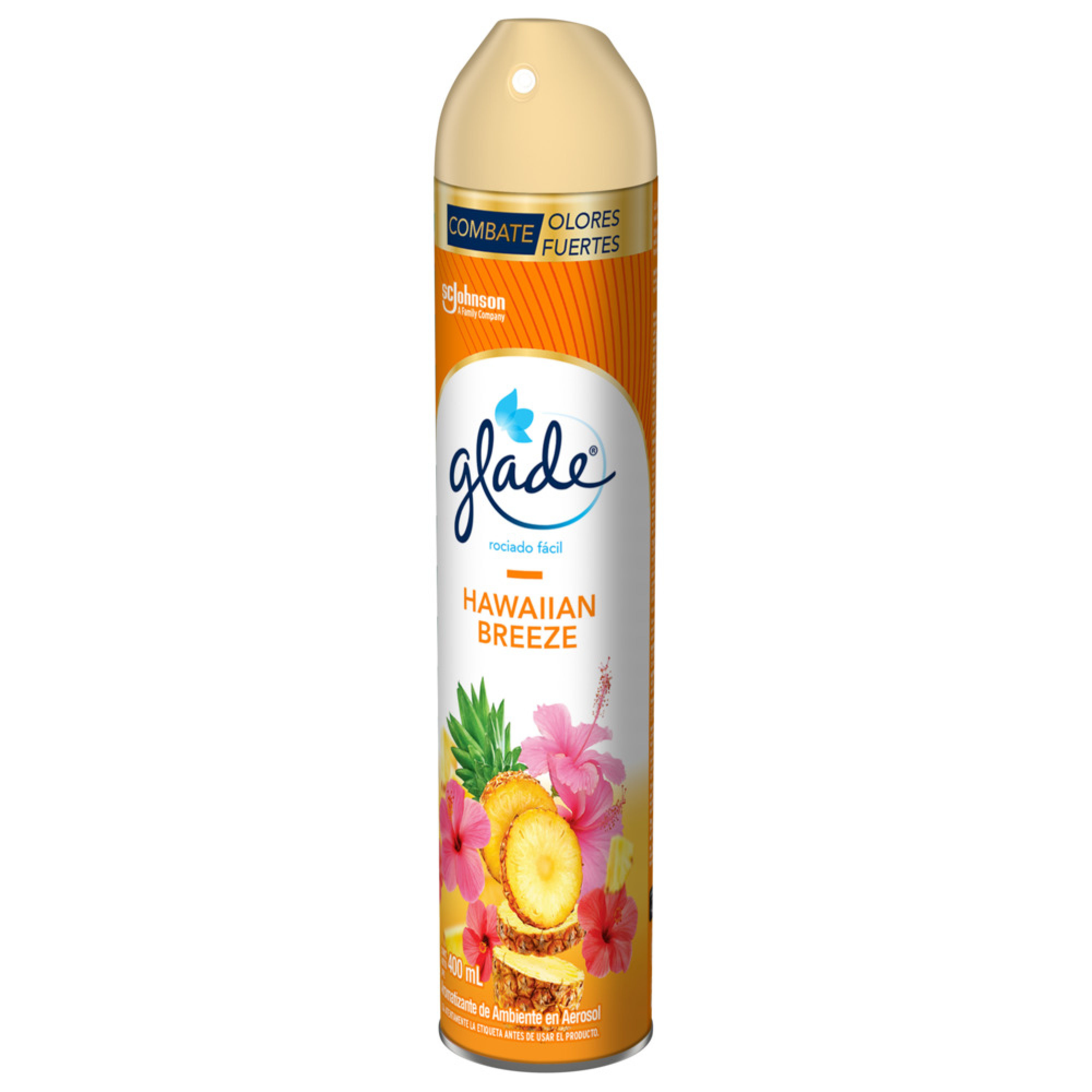 Glade Aromatizante Aerosol Hawaiian Breeze, 400ml