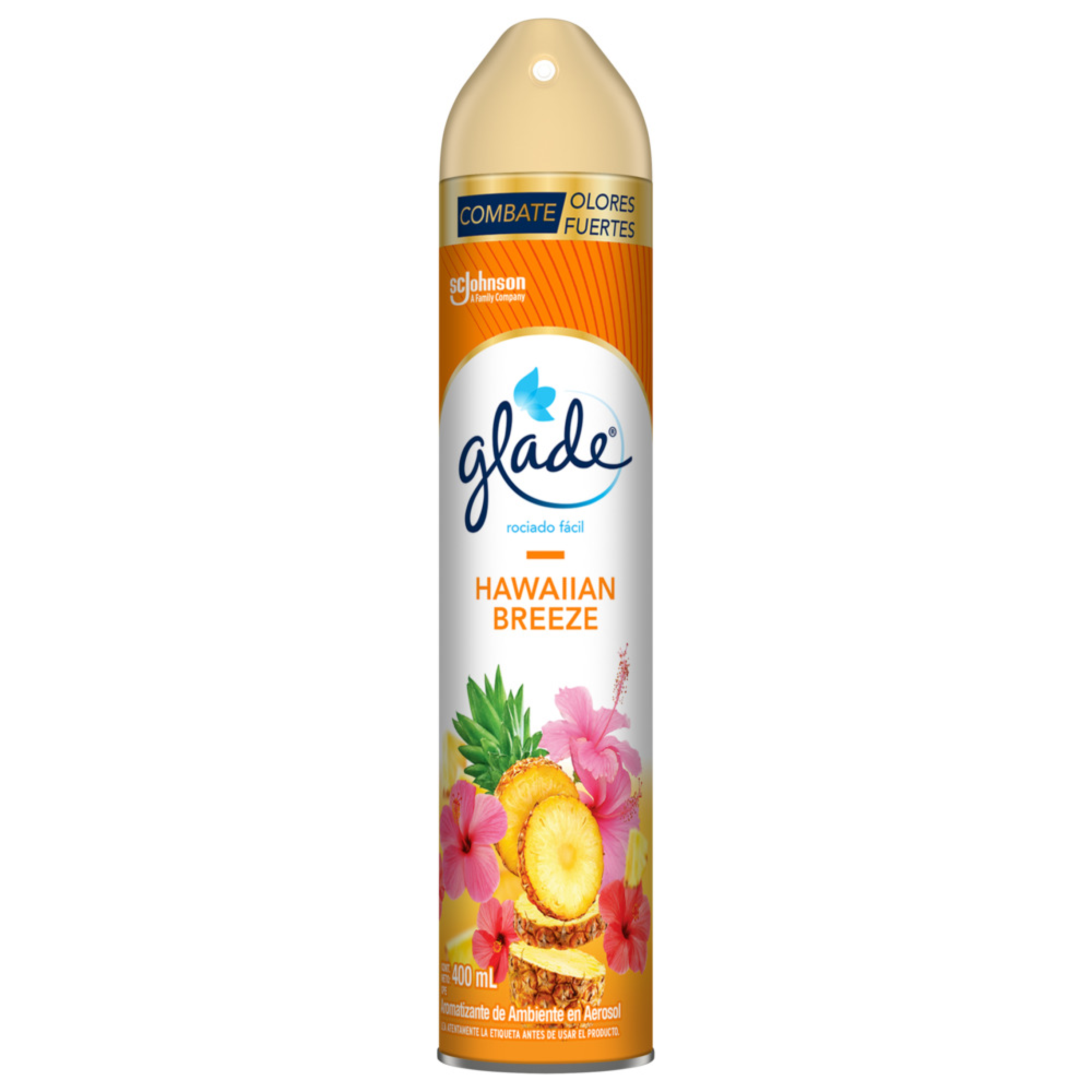 Glade Aromatizante Aerosol Hawaiian Breeze, 400ml