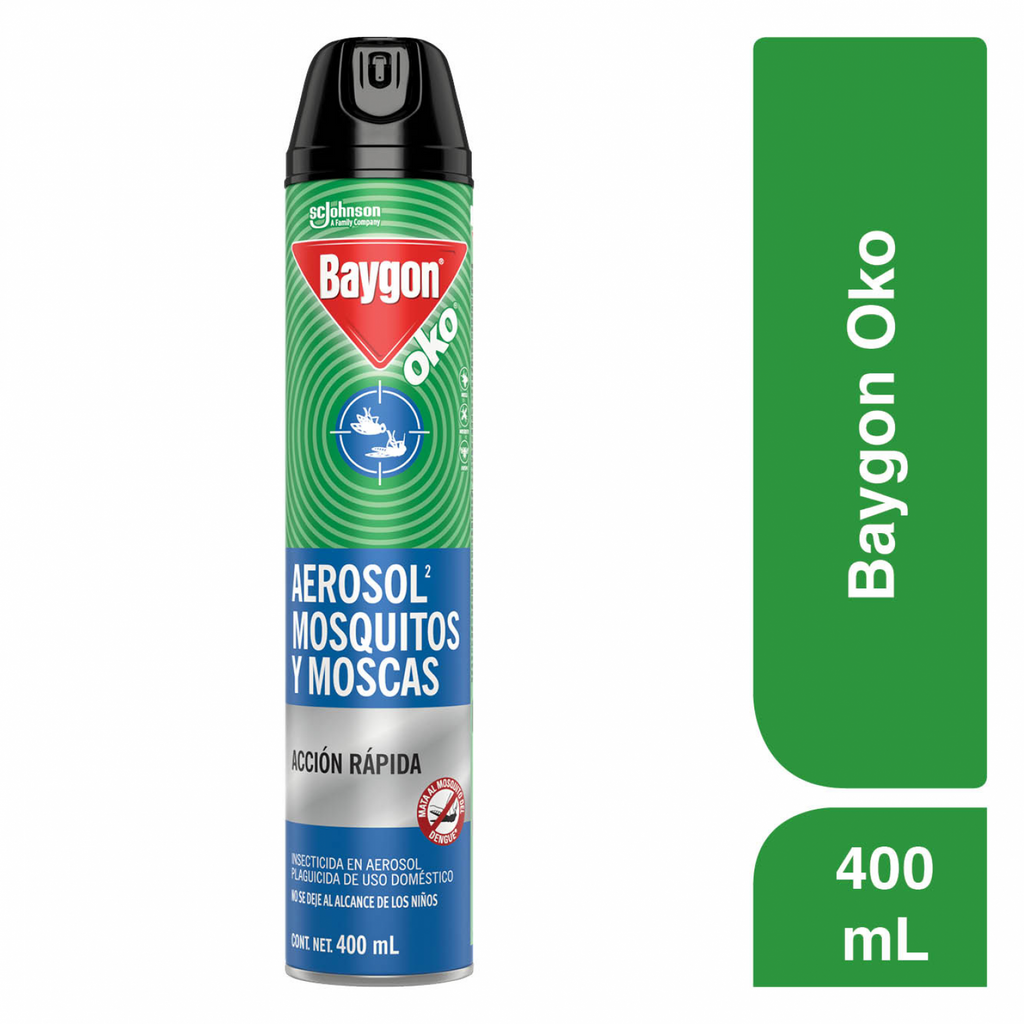 Baygon Oko Insecticida en Aerosol 400ml