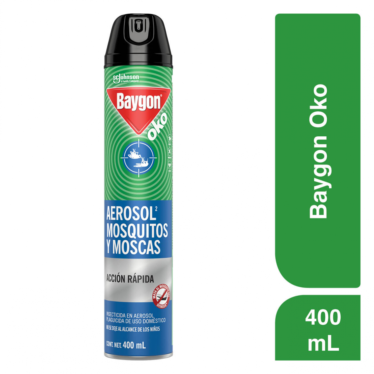 Baygon Oko Insecticida en Aerosol 400ml