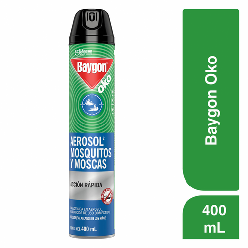Baygon Oko Insecticida en Aerosol 400ml