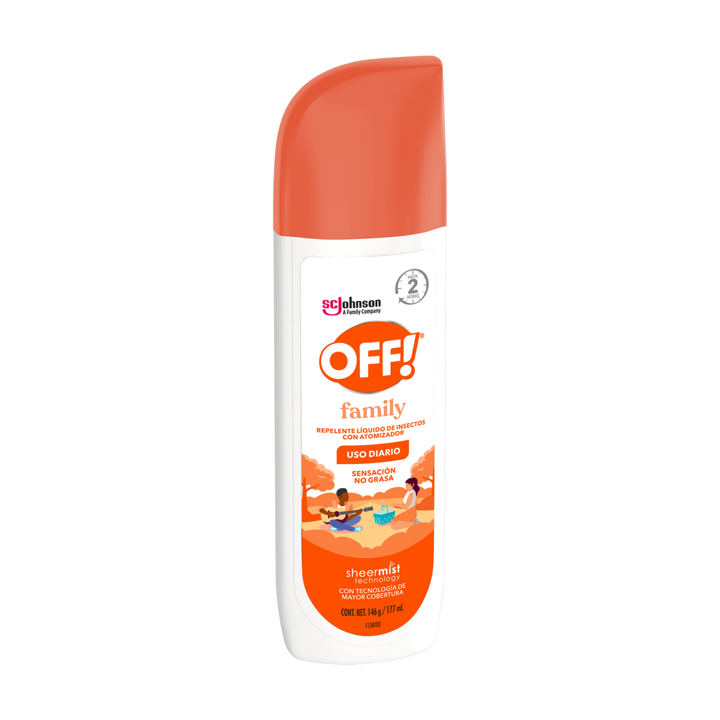 OFF! Family Repelente Líquido de Insectos Atomizador 177ml