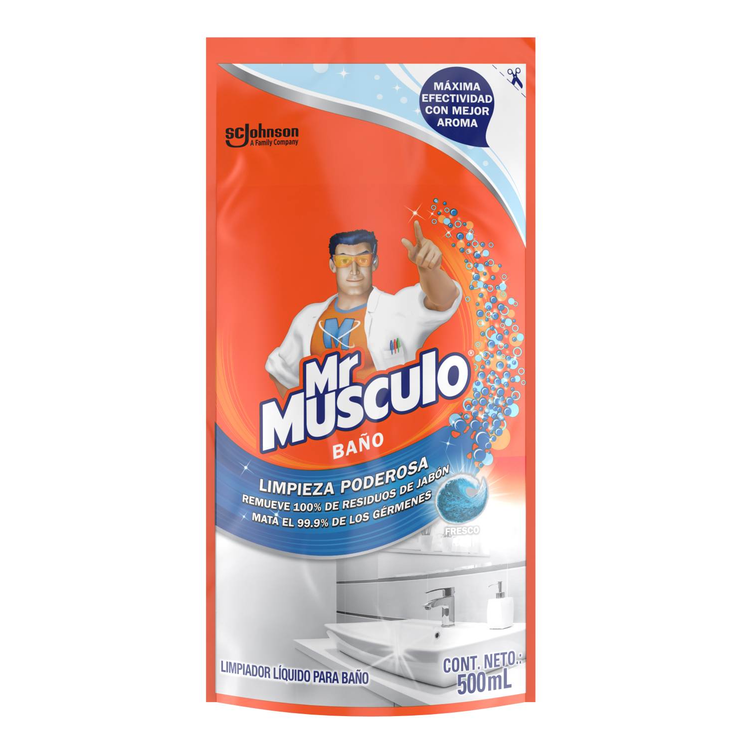 Mr. Músculo Baños Repuesto 500mL