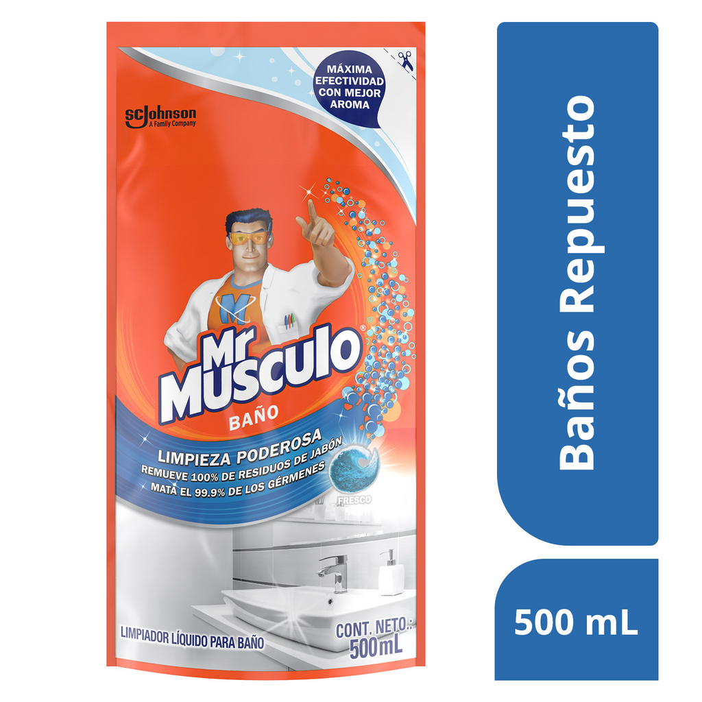 Mr. Músculo Baños Repuesto 500mL