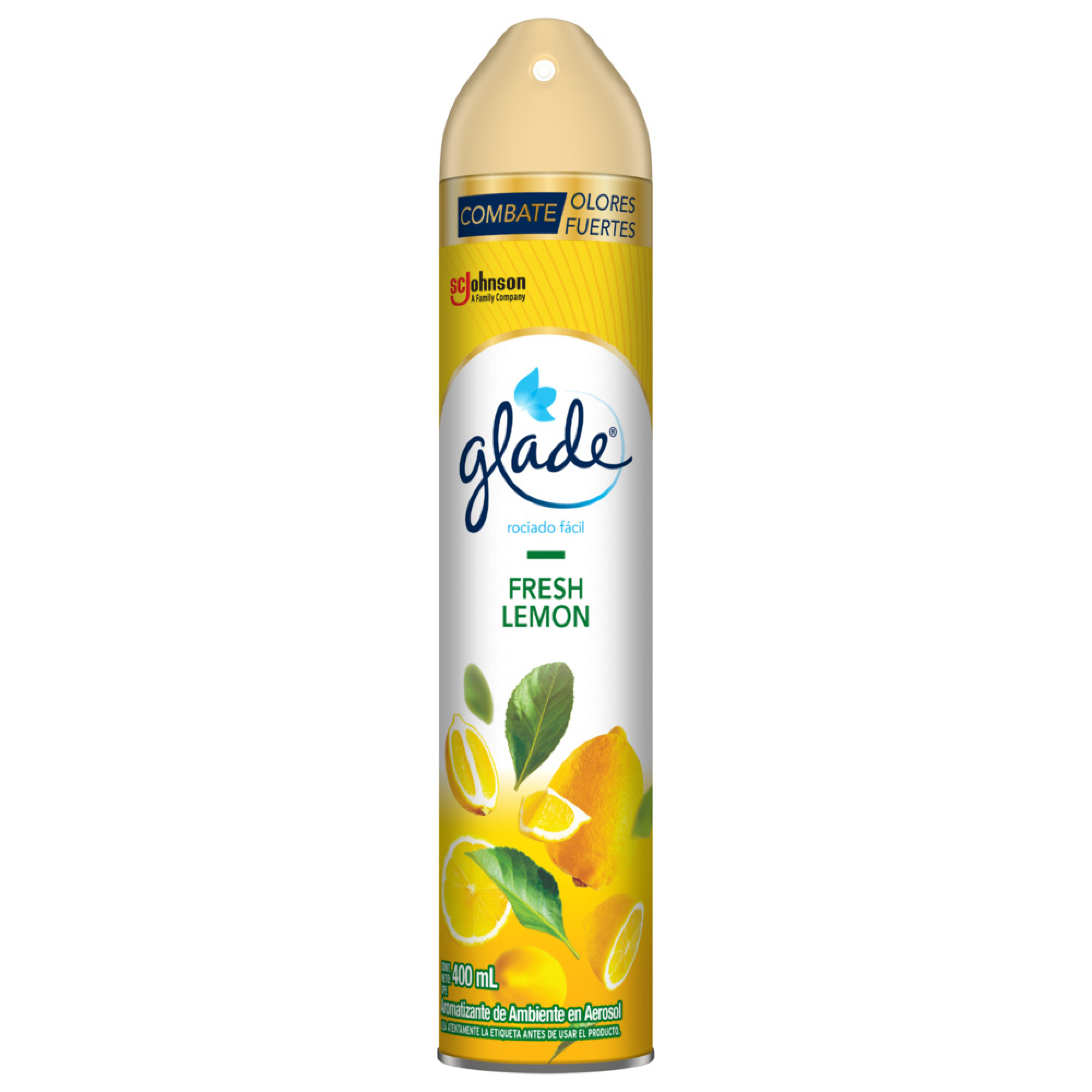 Glade Aromatizante Aerosol Fresh Lemon 400ml