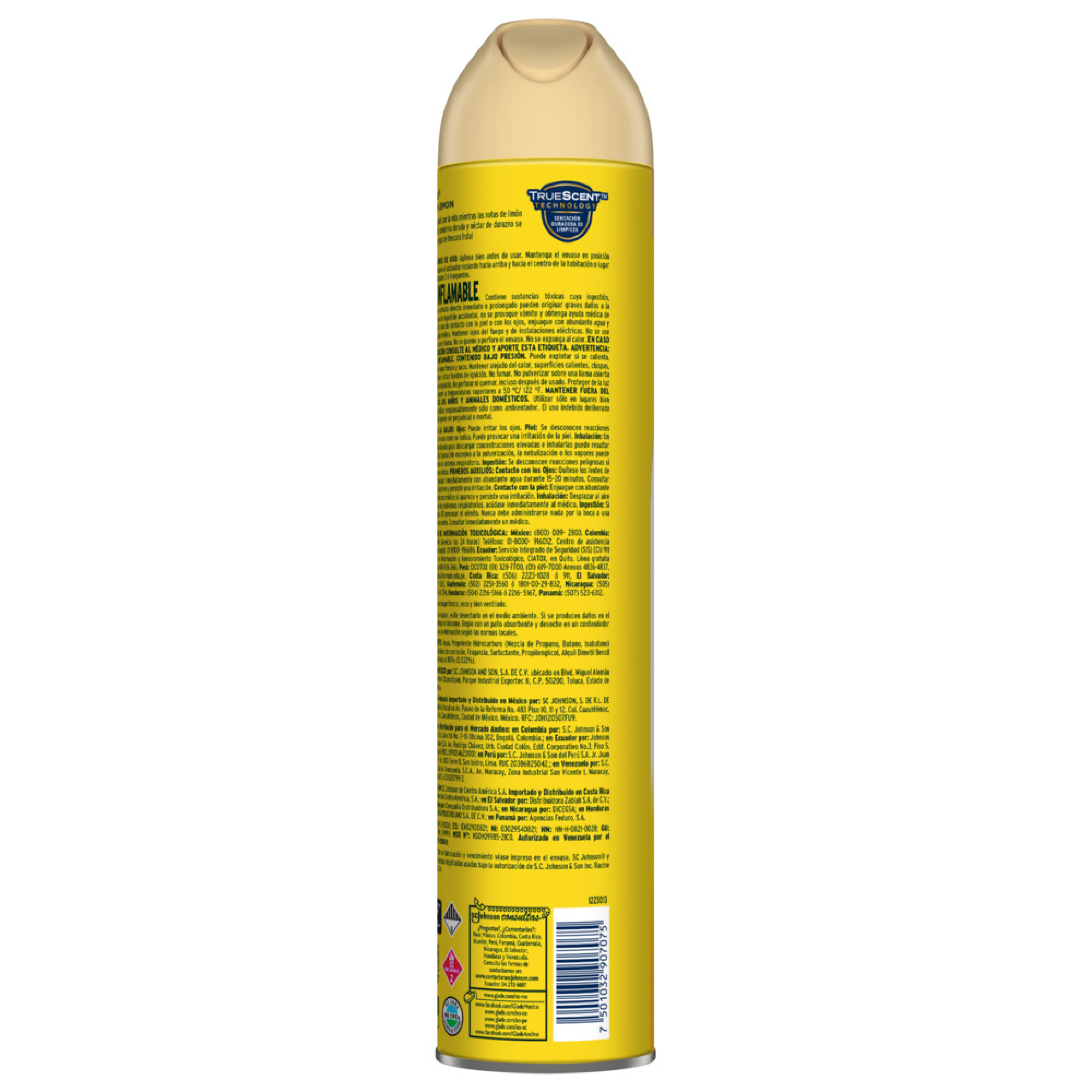 Glade Aromatizante Aerosol Fresh Lemon 400ml