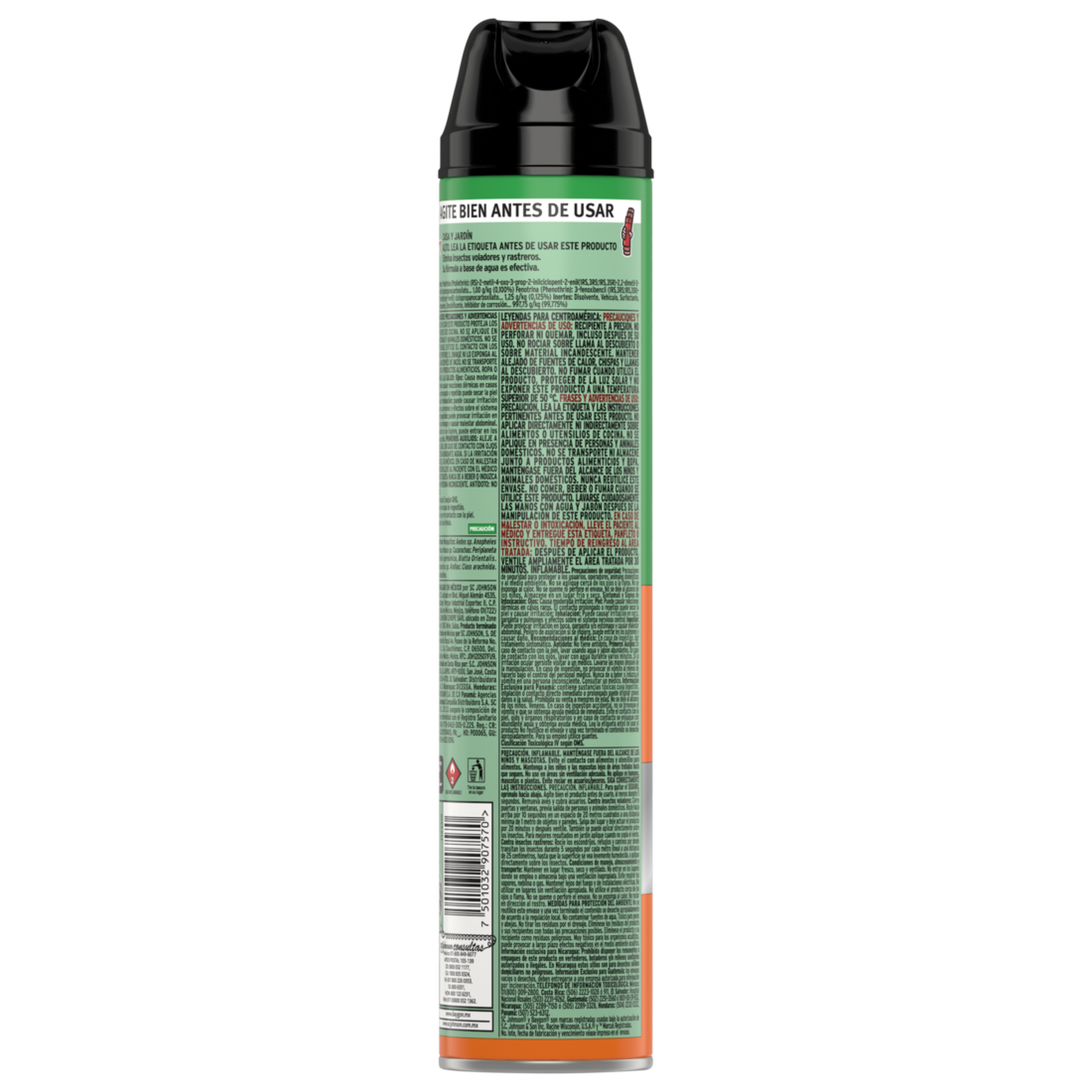 Baygon Insecticida en Aerosol para Casa y Jardín 400 mL