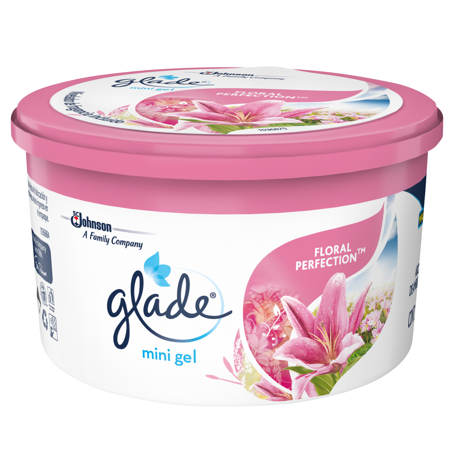 Glade Aromatizante Mini Gel Floral 70g