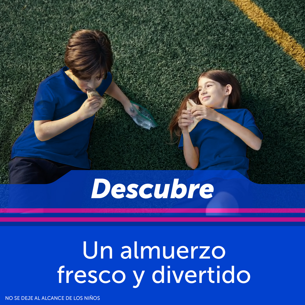 Ziploc Bolsa Reutilizable para Snack 50 piezas