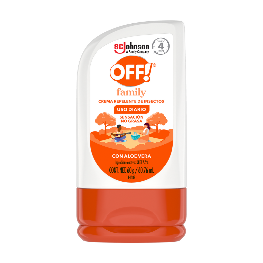 OFF! Family Repelente de Insectos en crema 60ml