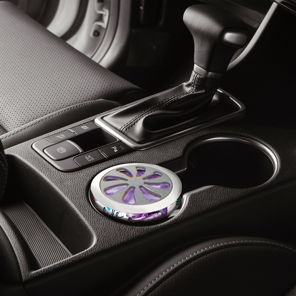 Glade Aromatizante para Carro Mini Gel Car, Lavanda Marina 70g