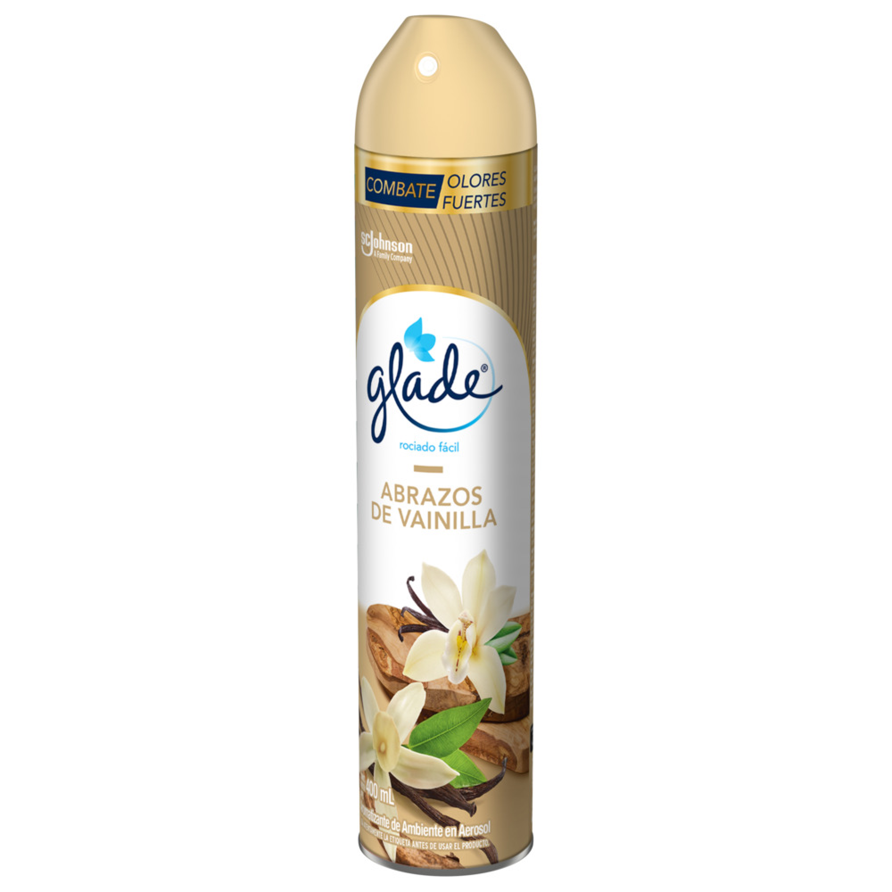 Glade Aromatizante Aerosol Vainilla, 400ml