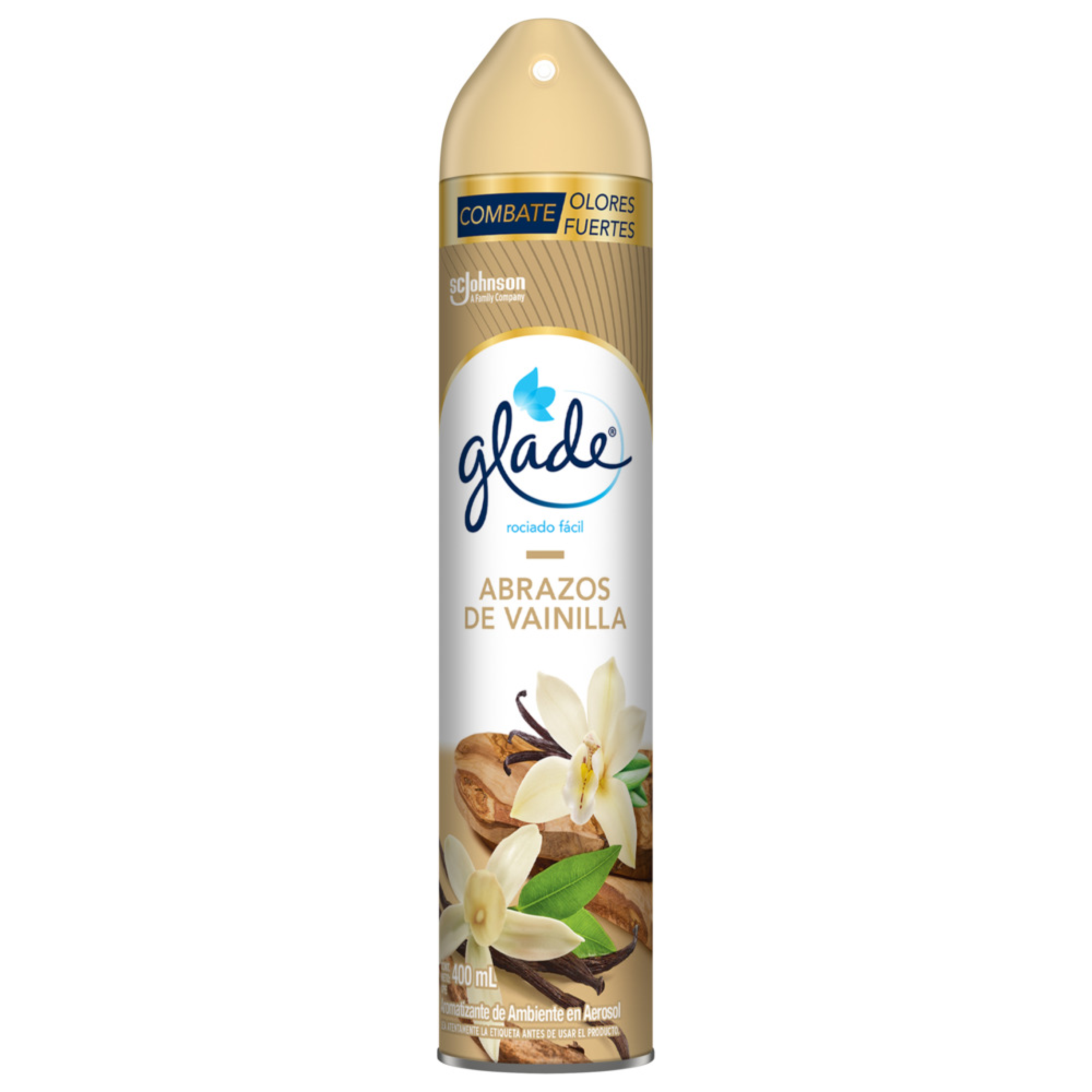 Glade Aromatizante Aerosol Vainilla, 400ml