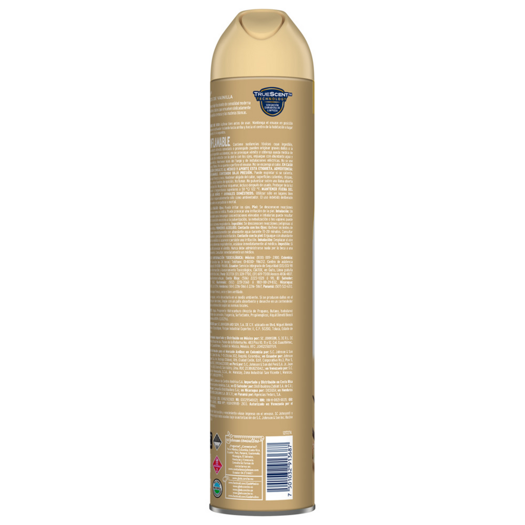 Glade Aromatizante Aerosol Vainilla, 400ml