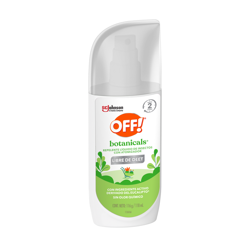 OFF! Botanicals Repelente Líquido de Insectos, 118 ml.