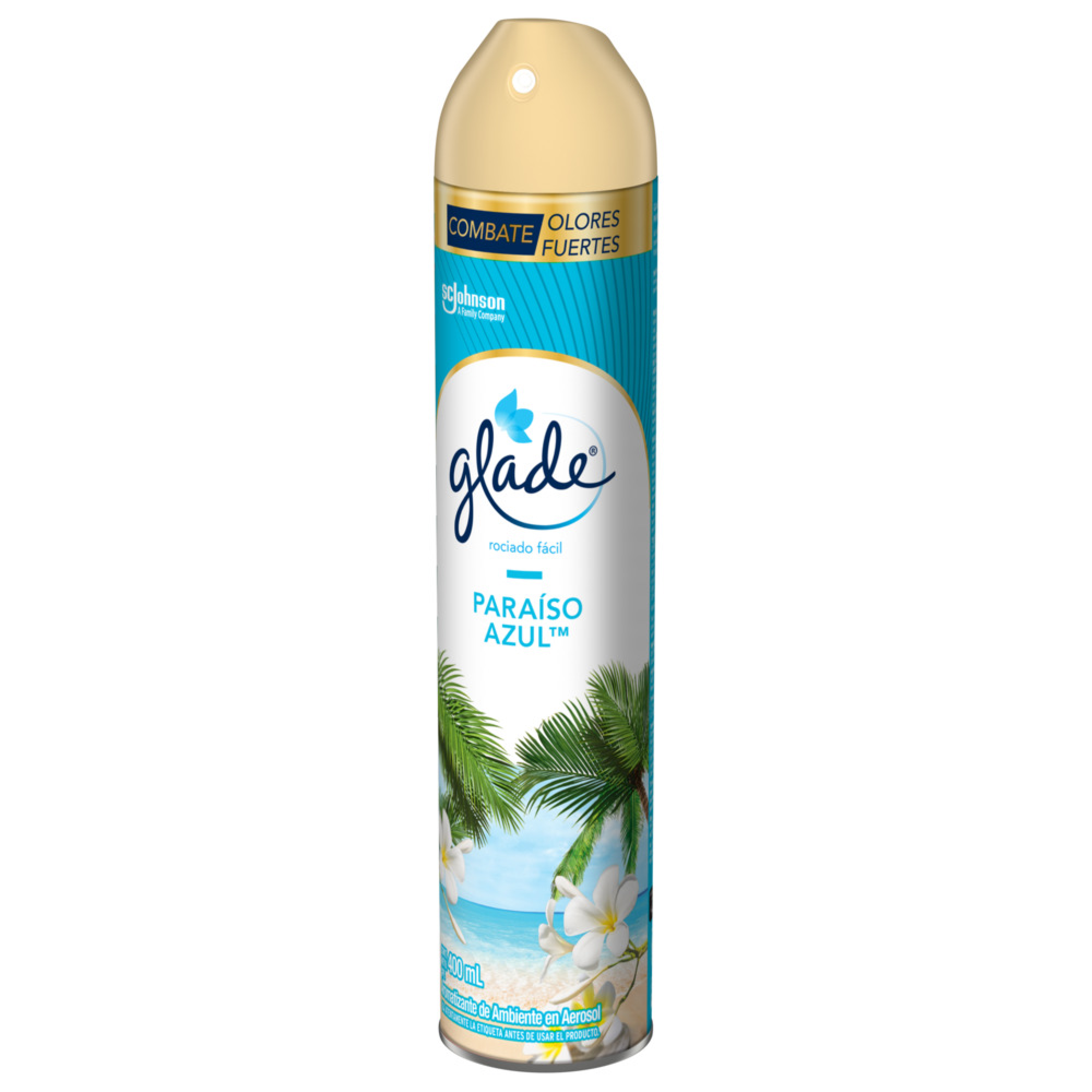 Glade Aromatizante Aerosol Paraíso Azul 400ml