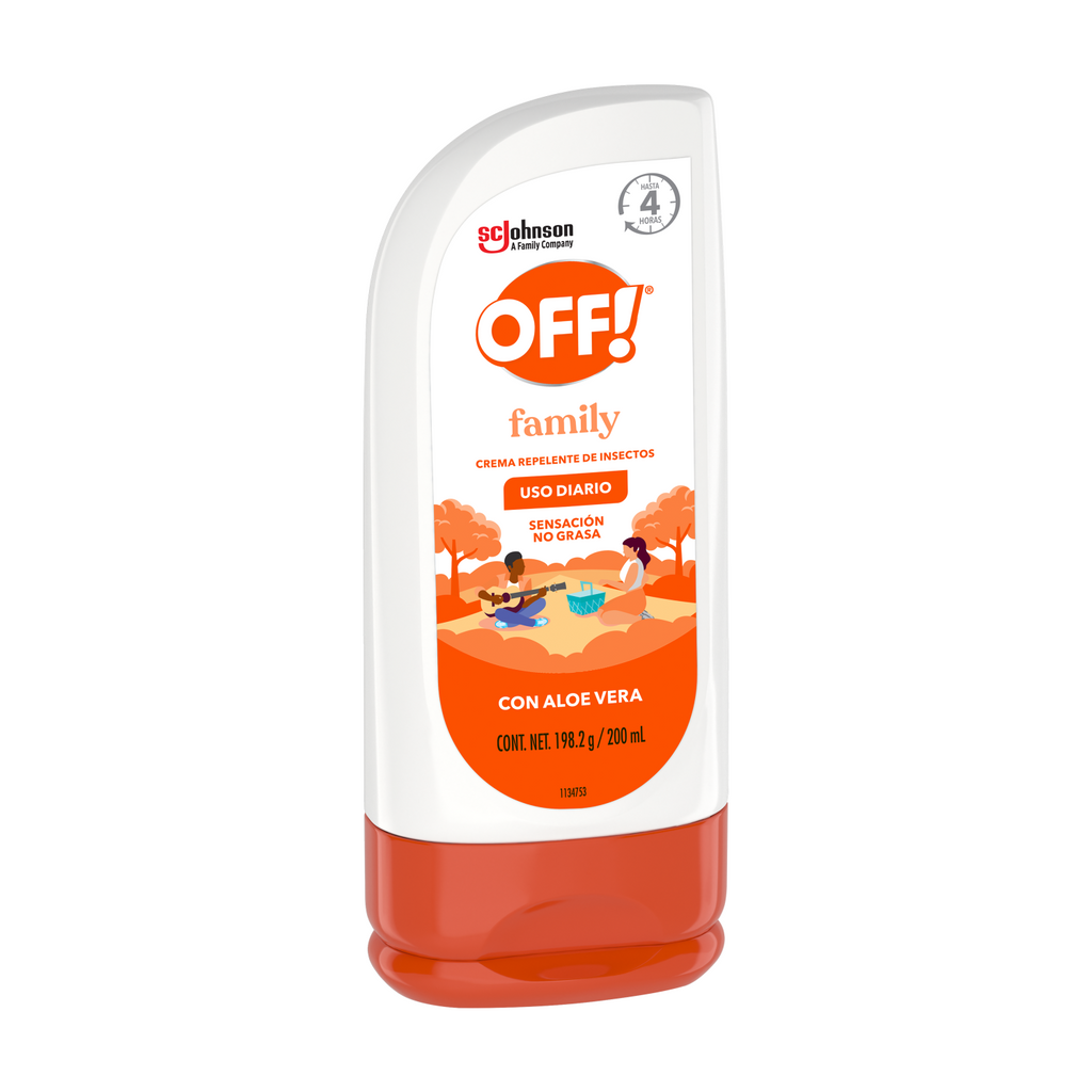 OFF! Family Repelente de Insectos en crema 200ml