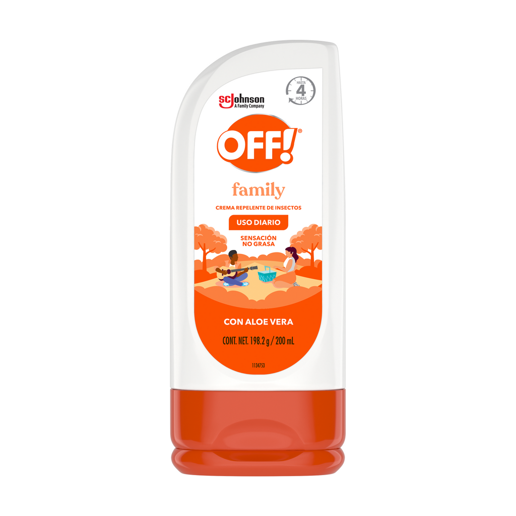 OFF! Family Repelente de Insectos en crema 200ml