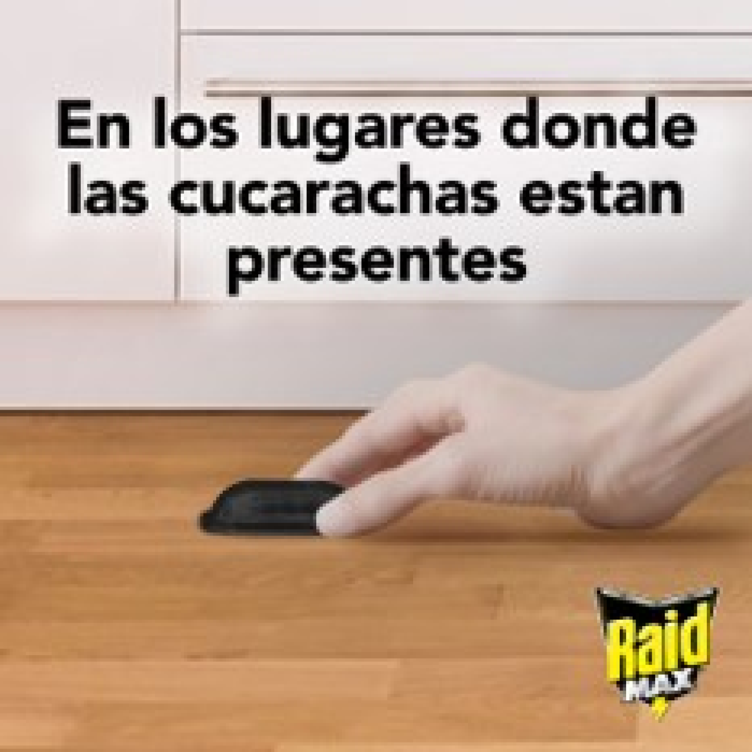 Raid Max® Sistema Exterminador, Trampas para Cucarachas, Protección de la Cocina, Plaguicida de Uso Domestico, 4 Trampas