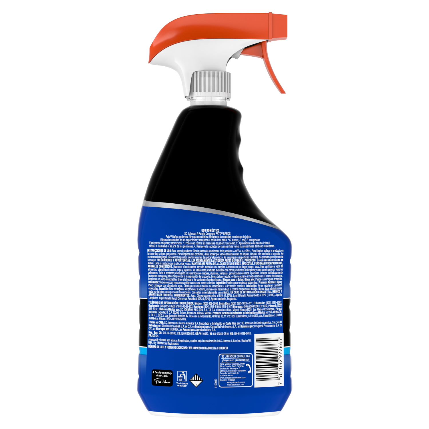 Pato Baños Gatillo 650mL