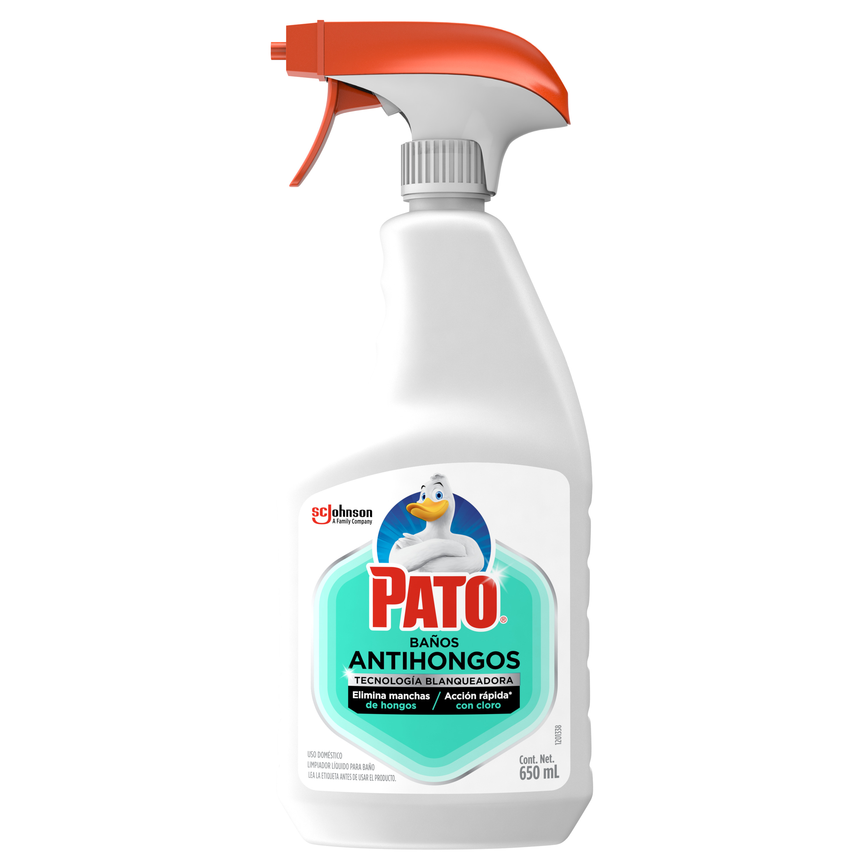 Pato Baño, Antihongos con cloro 650mL