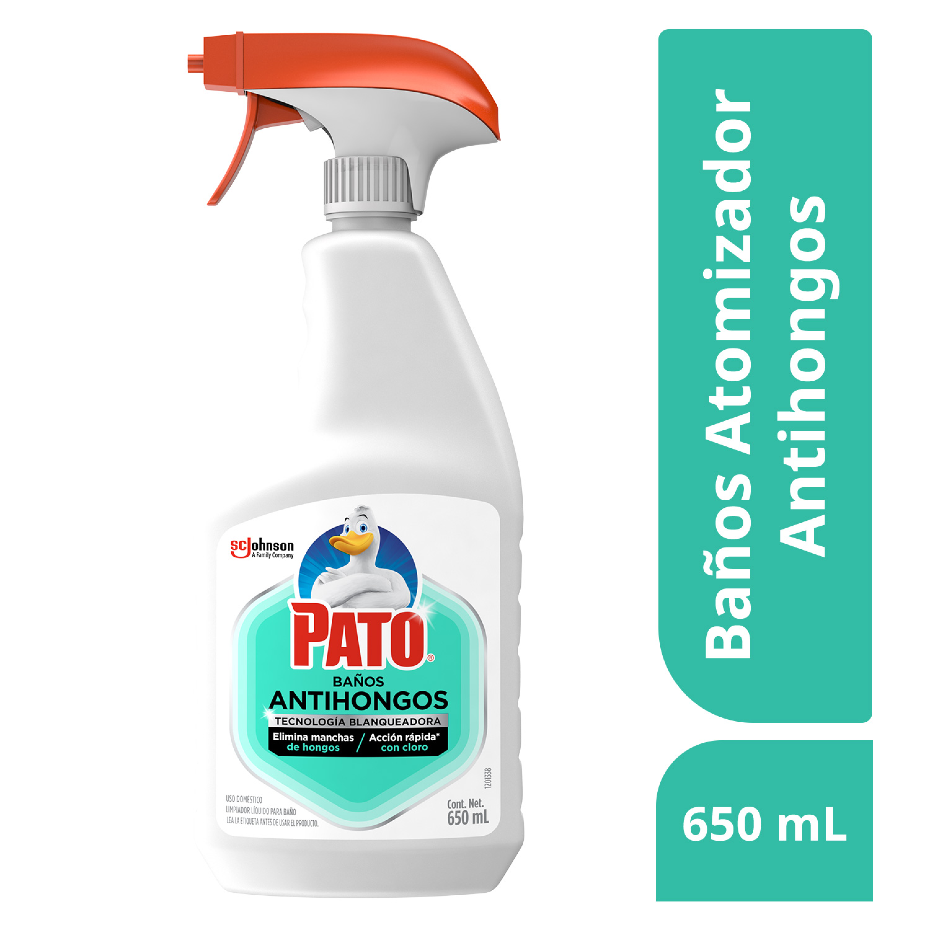 Pato Baño, Antihongos con cloro 650mL