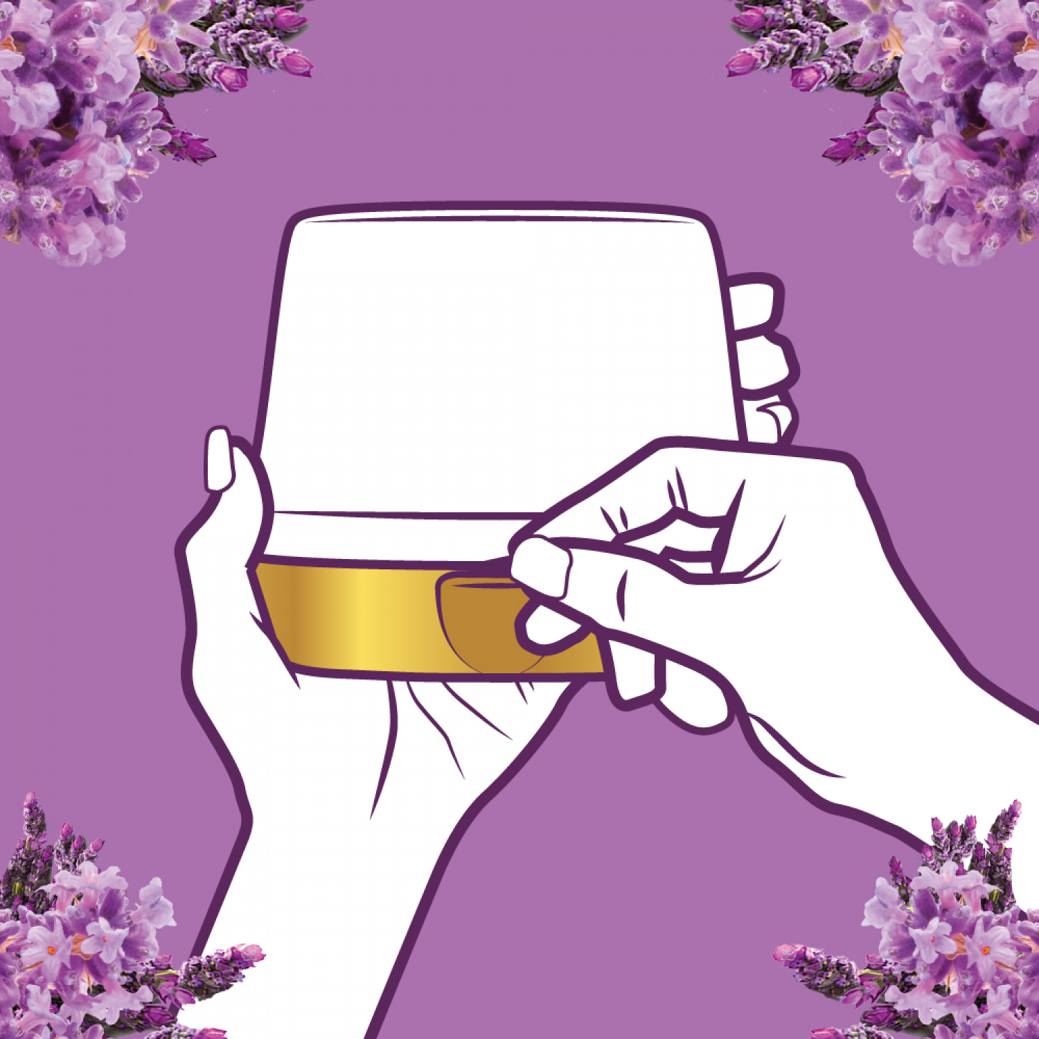 Glade Aromatizante de ambiente en gel Campos de Lavanda 180g