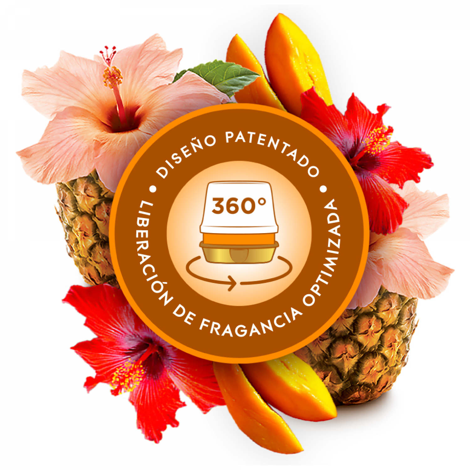 Glade Aromatizante de ambiente en gel Hawaiian Breeze 180g
