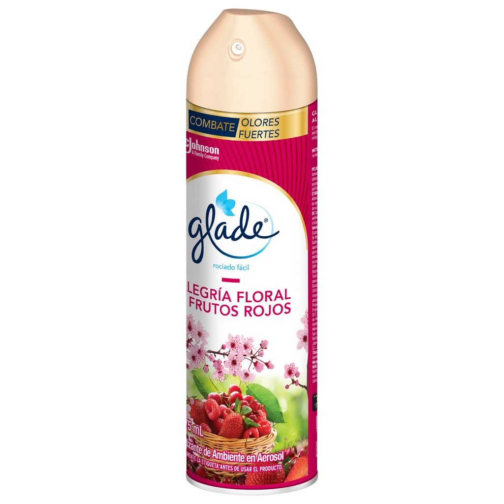 Glade Aerosol Alegría Floral y Frutos Rojos 275ml