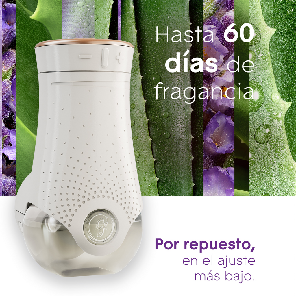 Glade Aceites Naturales 3 Repuestos Lavanda & Aloe 63 mL