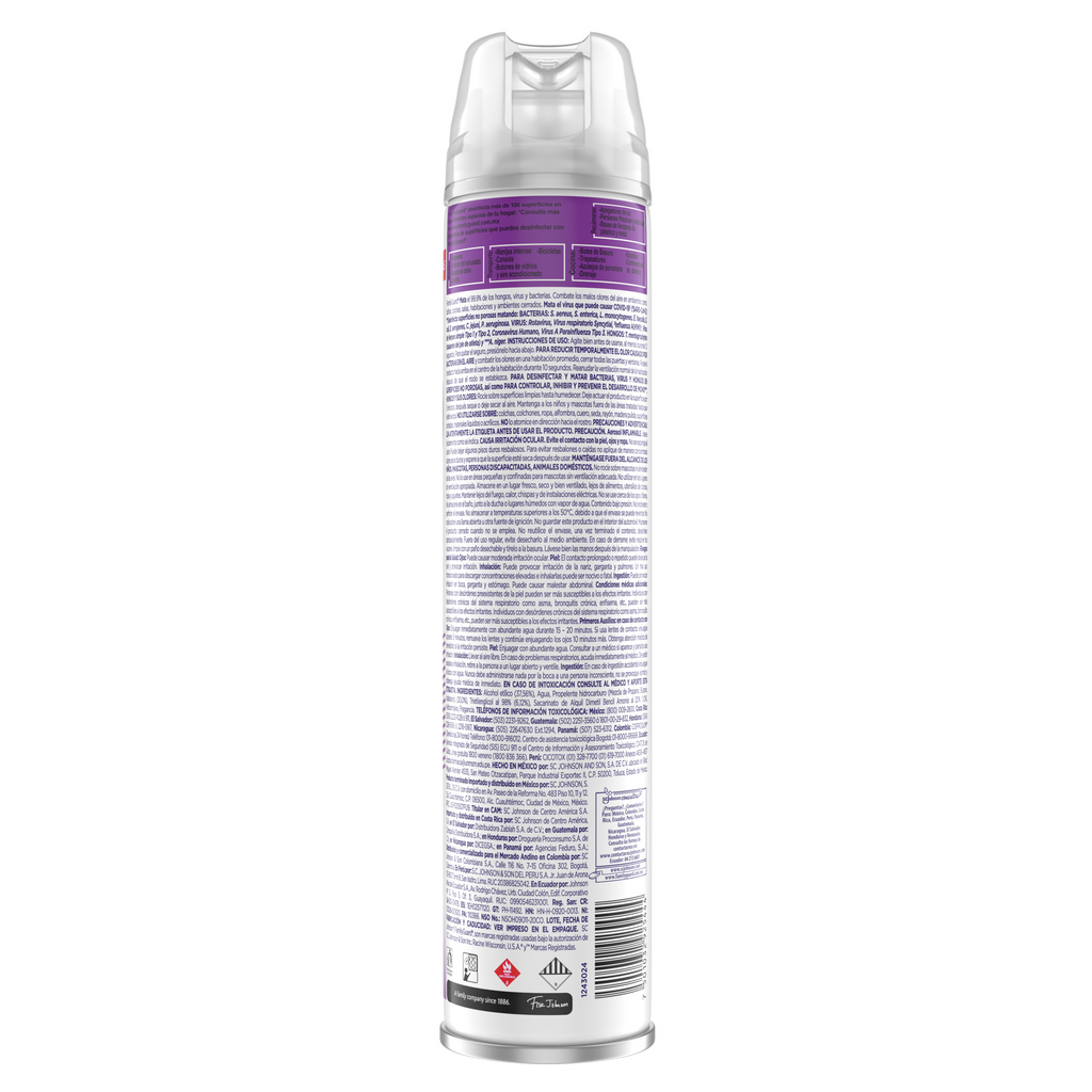 FamilyGuard Desinfectante y Eliminador de Olores en Aerosol Lavanda 400 ml