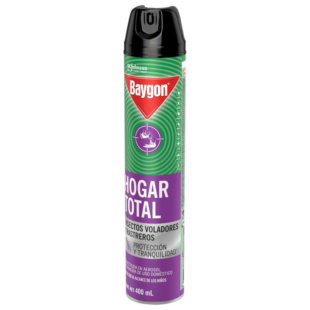 Baygon Hogar Total Insecticida en Aerosol 400 mL