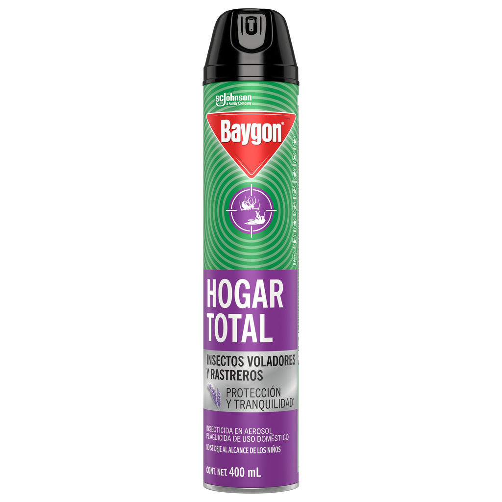 Baygon Hogar Total Insecticida en Aerosol 400 mL