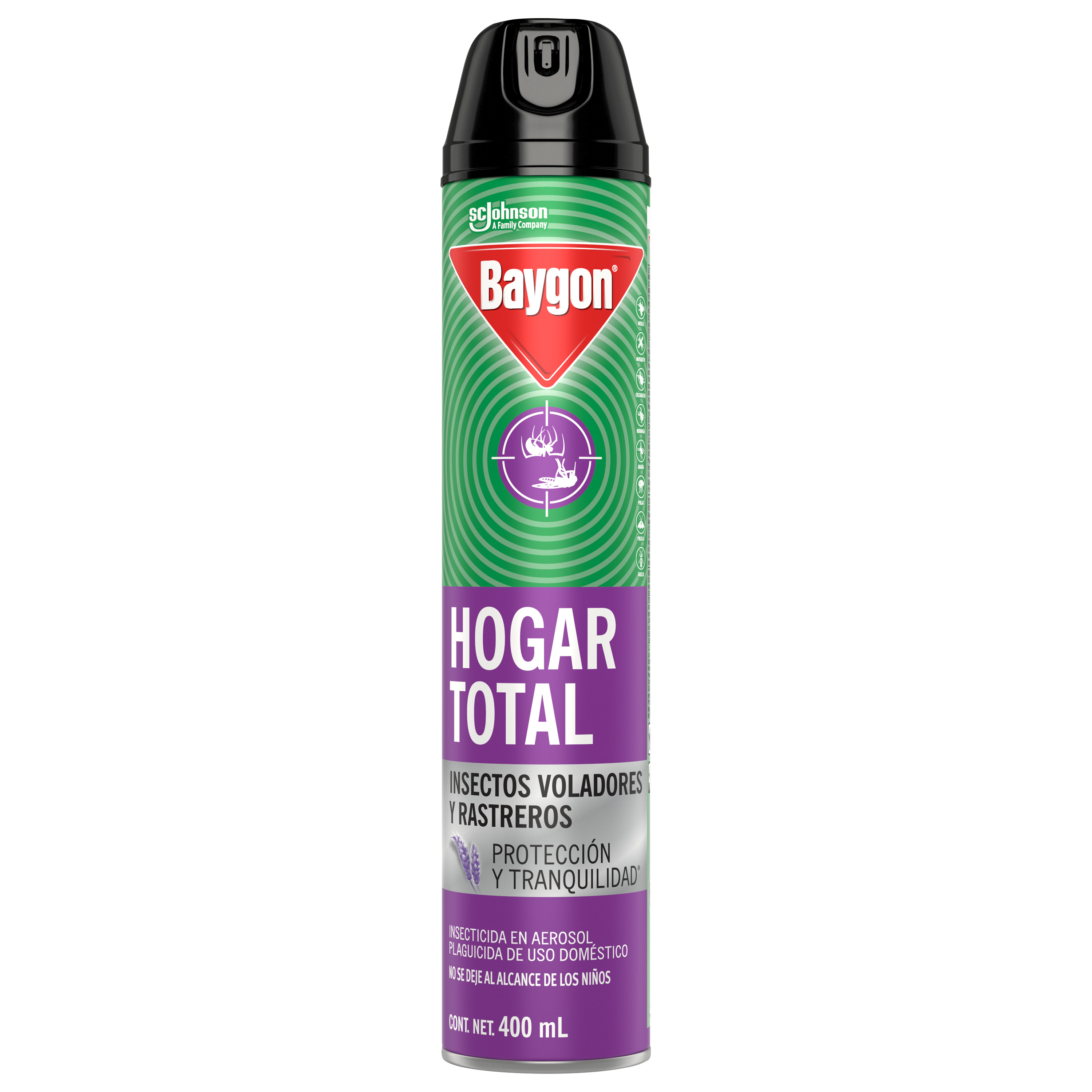 Baygon Hogar Total Insecticida en Aerosol 400 mL