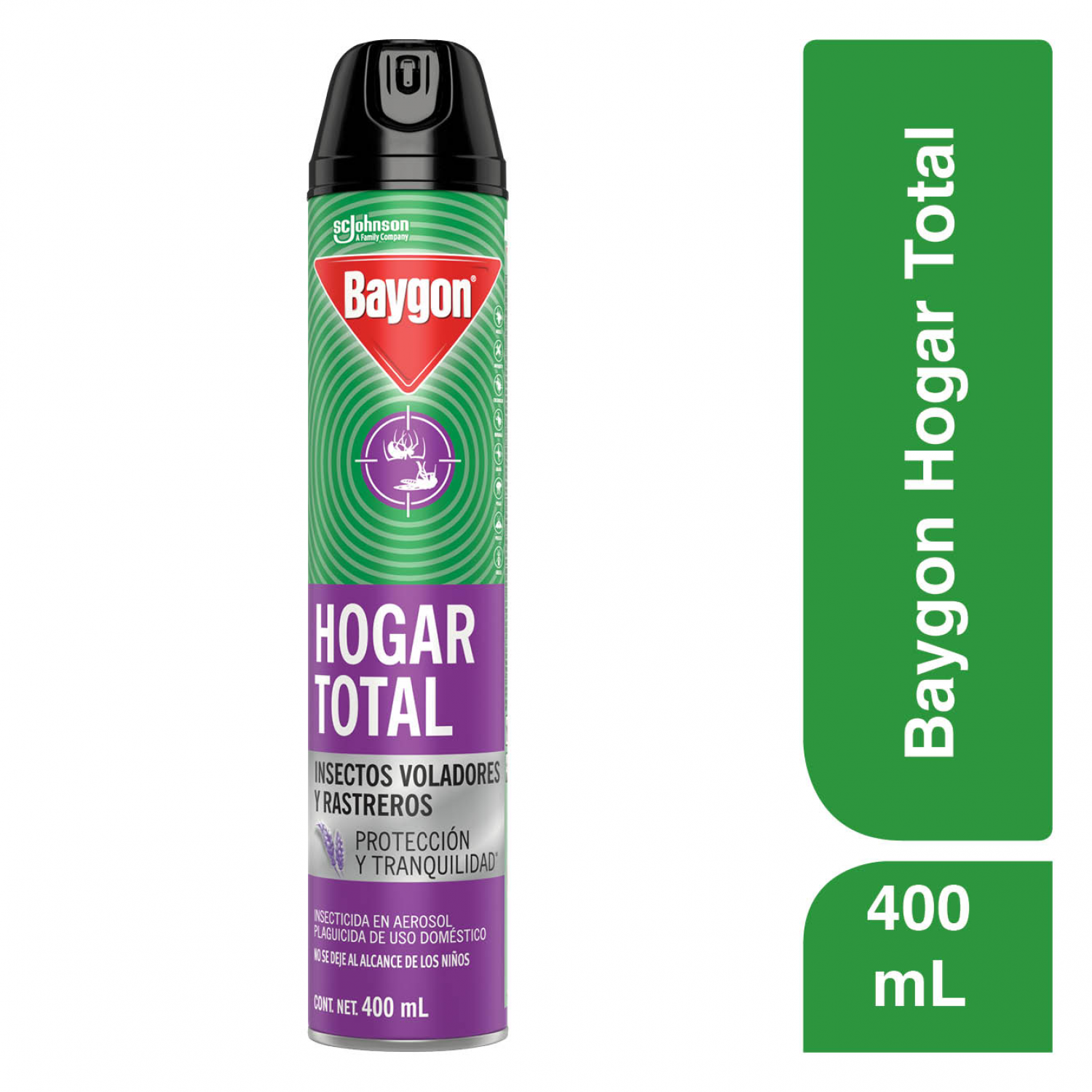Baygon Hogar Total Insecticida en Aerosol 400 mL