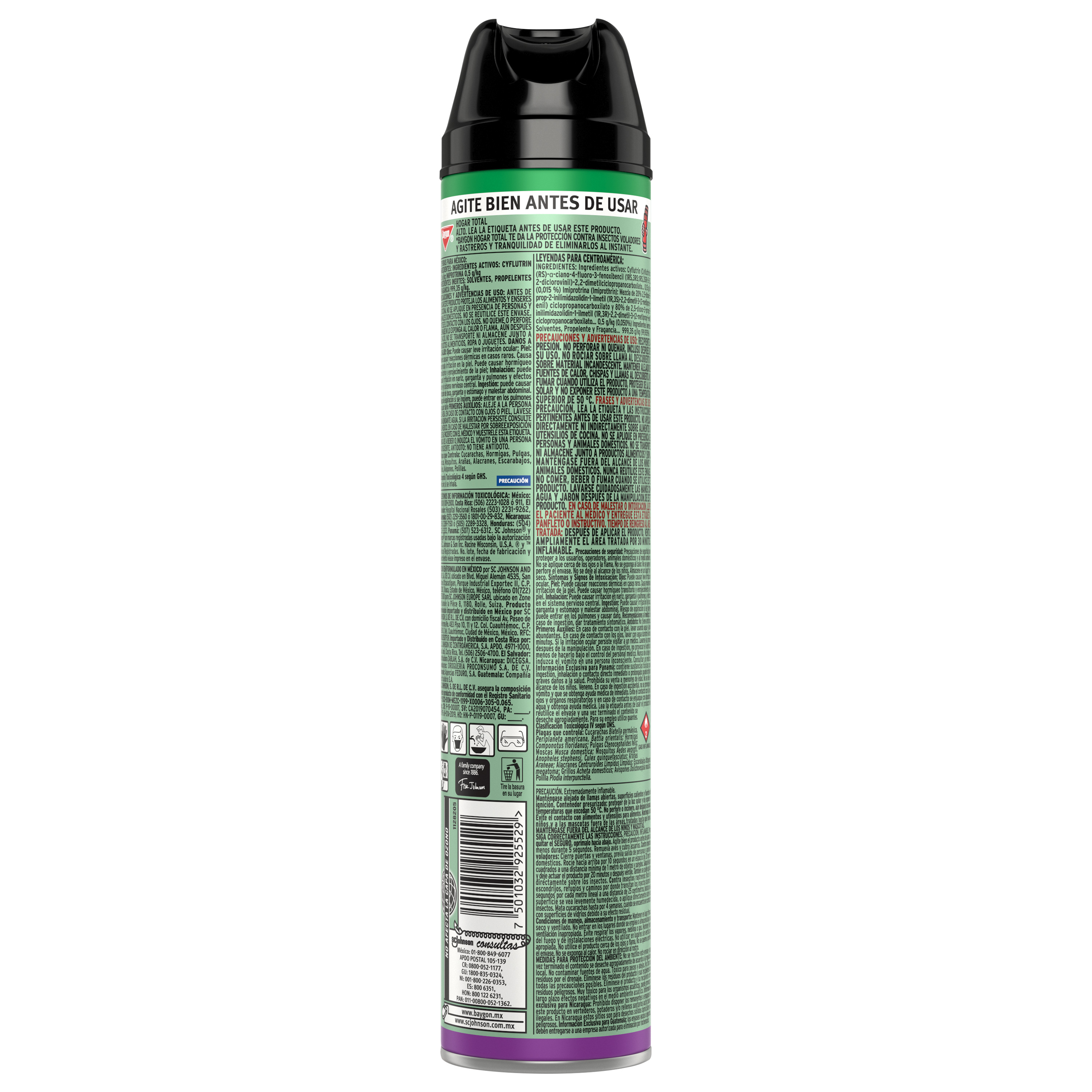 Baygon Hogar Total Insecticida en Aerosol 400 mL