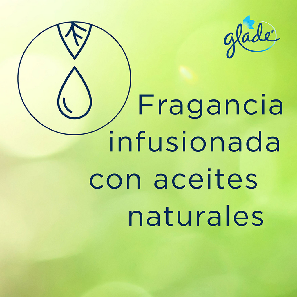 Glade Mini Gel Car, Deleite Floral y Frutos Rojos 70g
