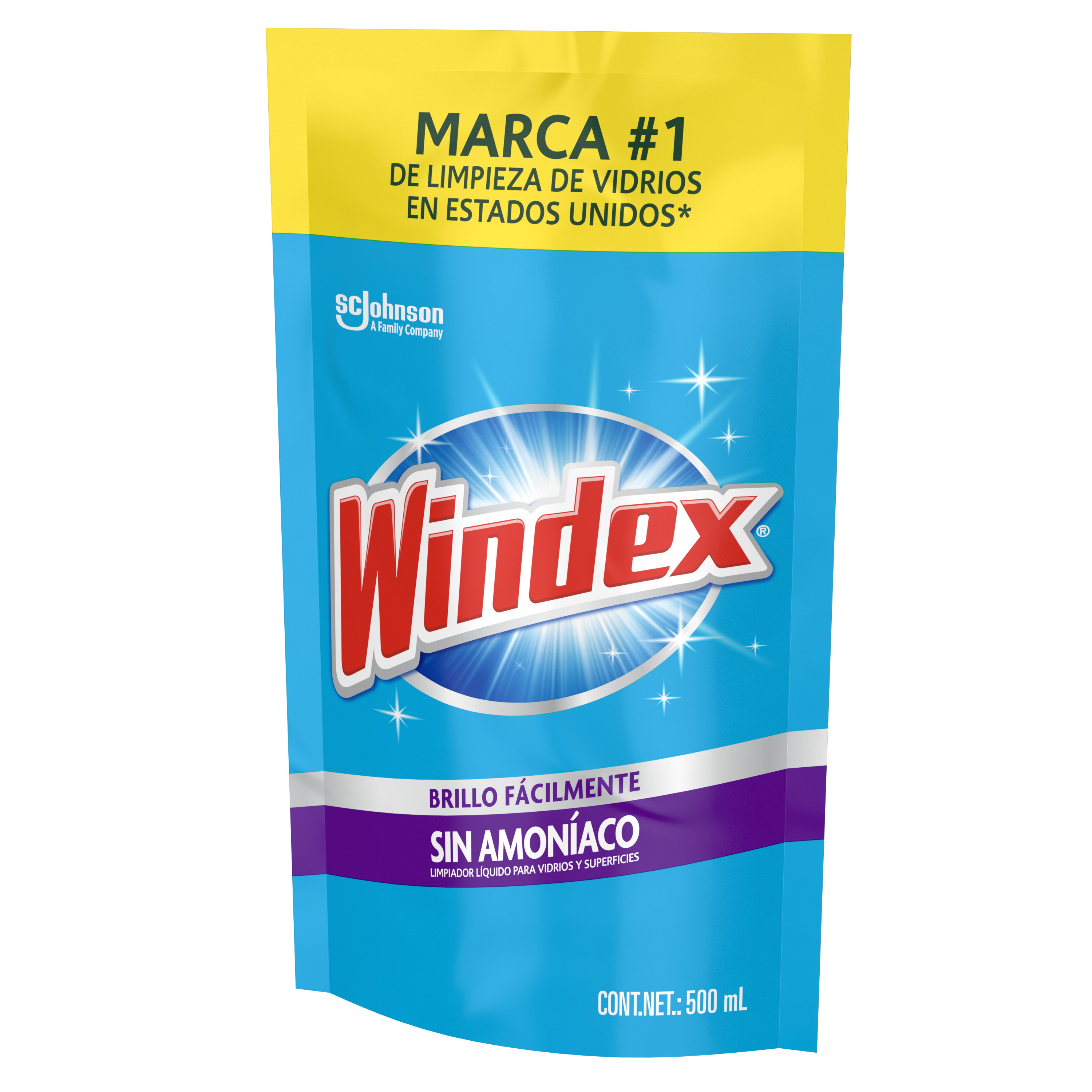 Windex Crystal Rain, Repuesto 500mL