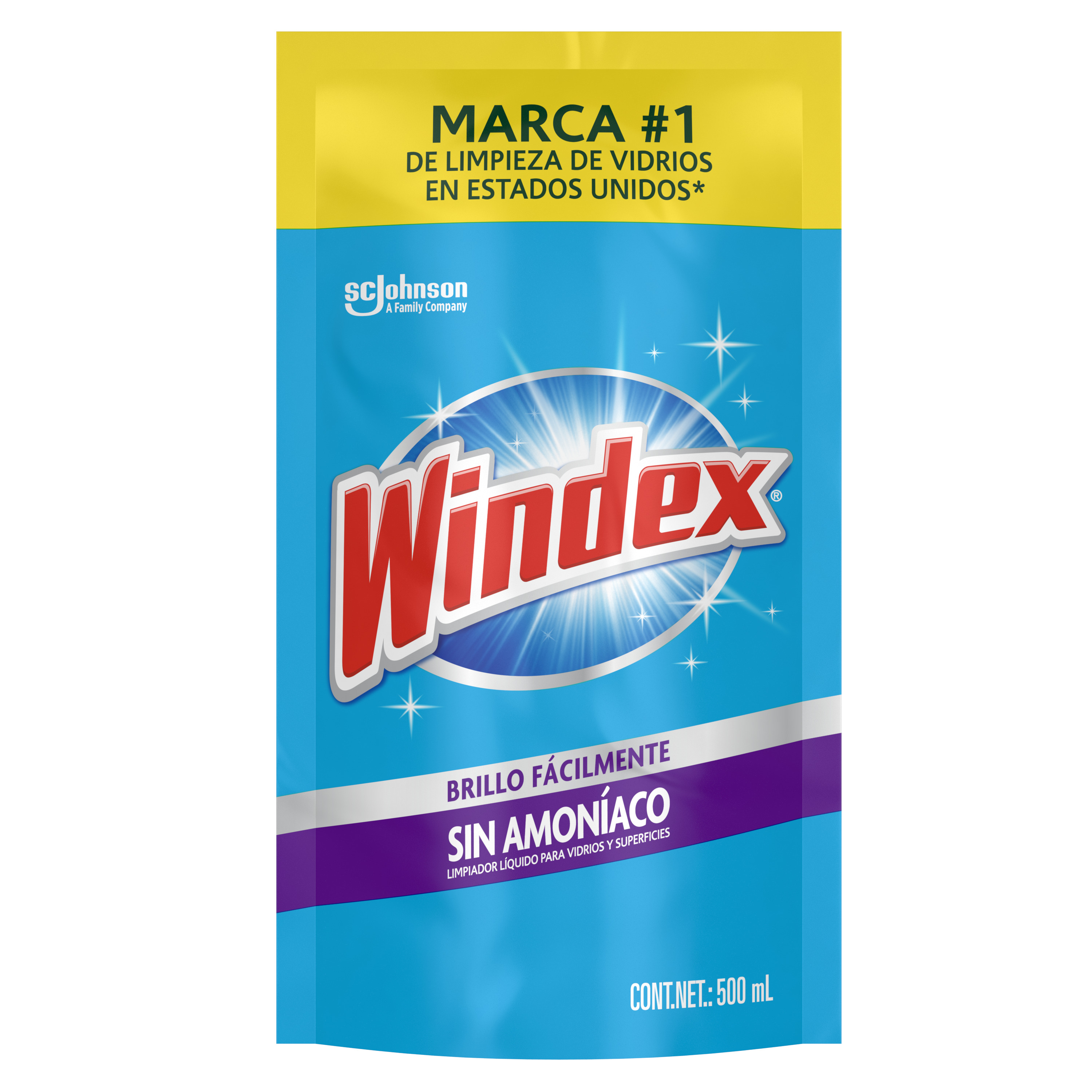 Windex Crystal Rain, Repuesto 500mL