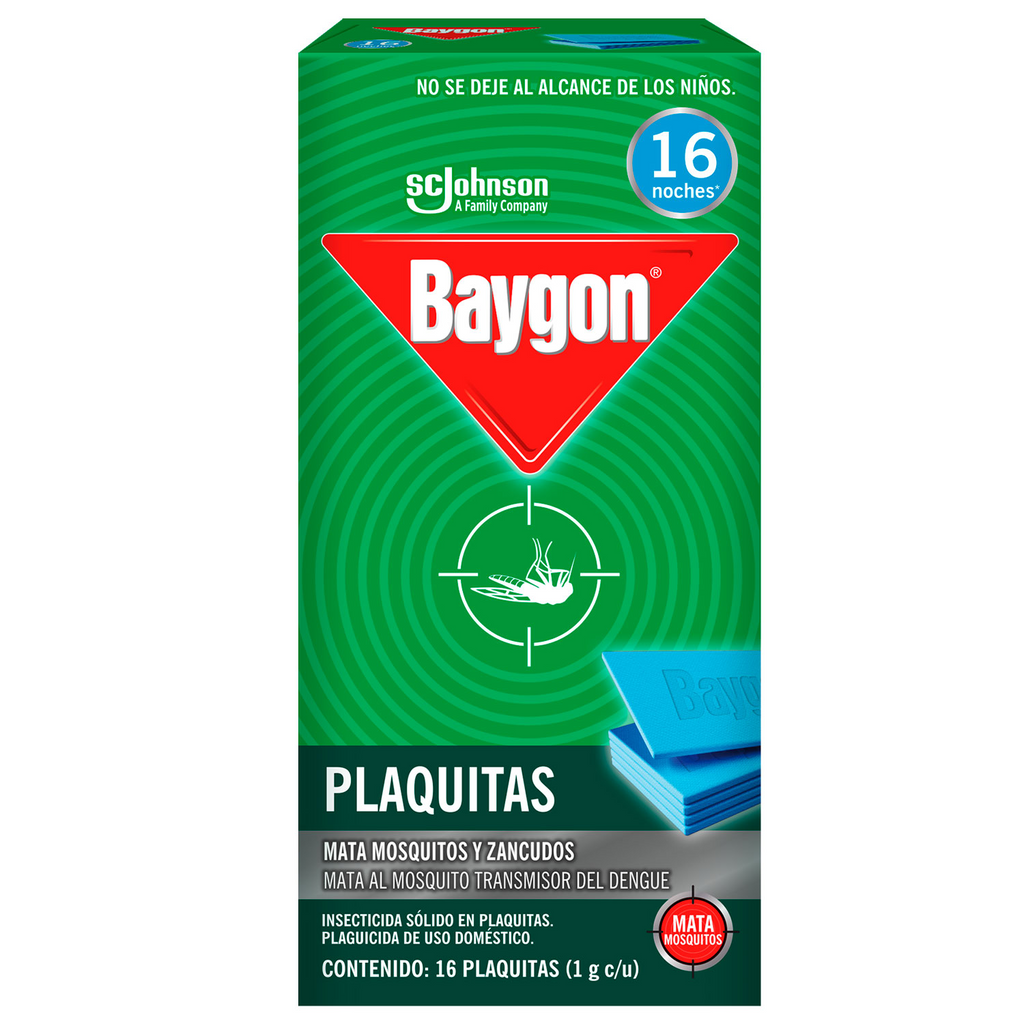 Bayon Insecticida en Lamintas. Repuesto de 16 Unidades