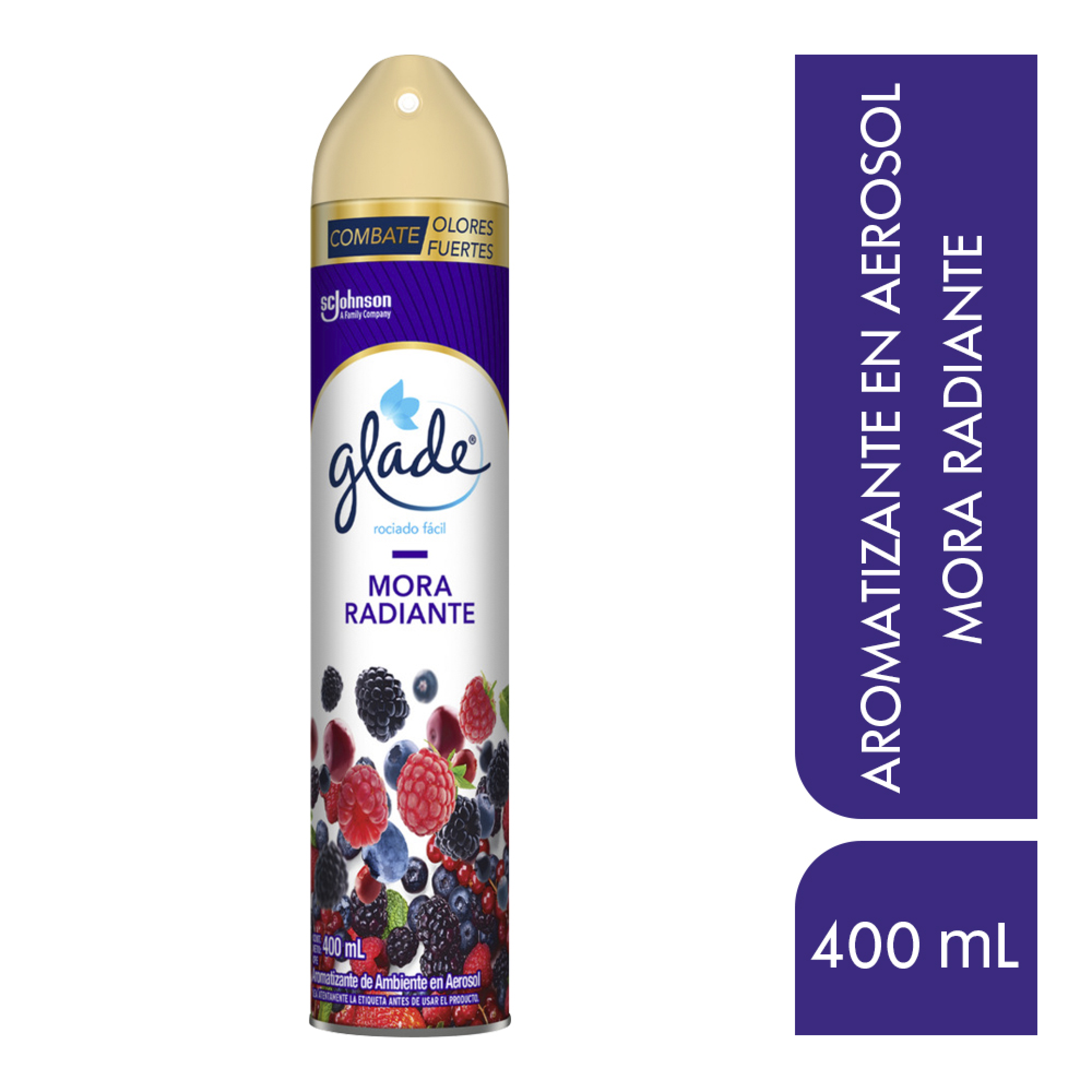 Glade Aromatizante en Aerosol Mora Radiante 400ml