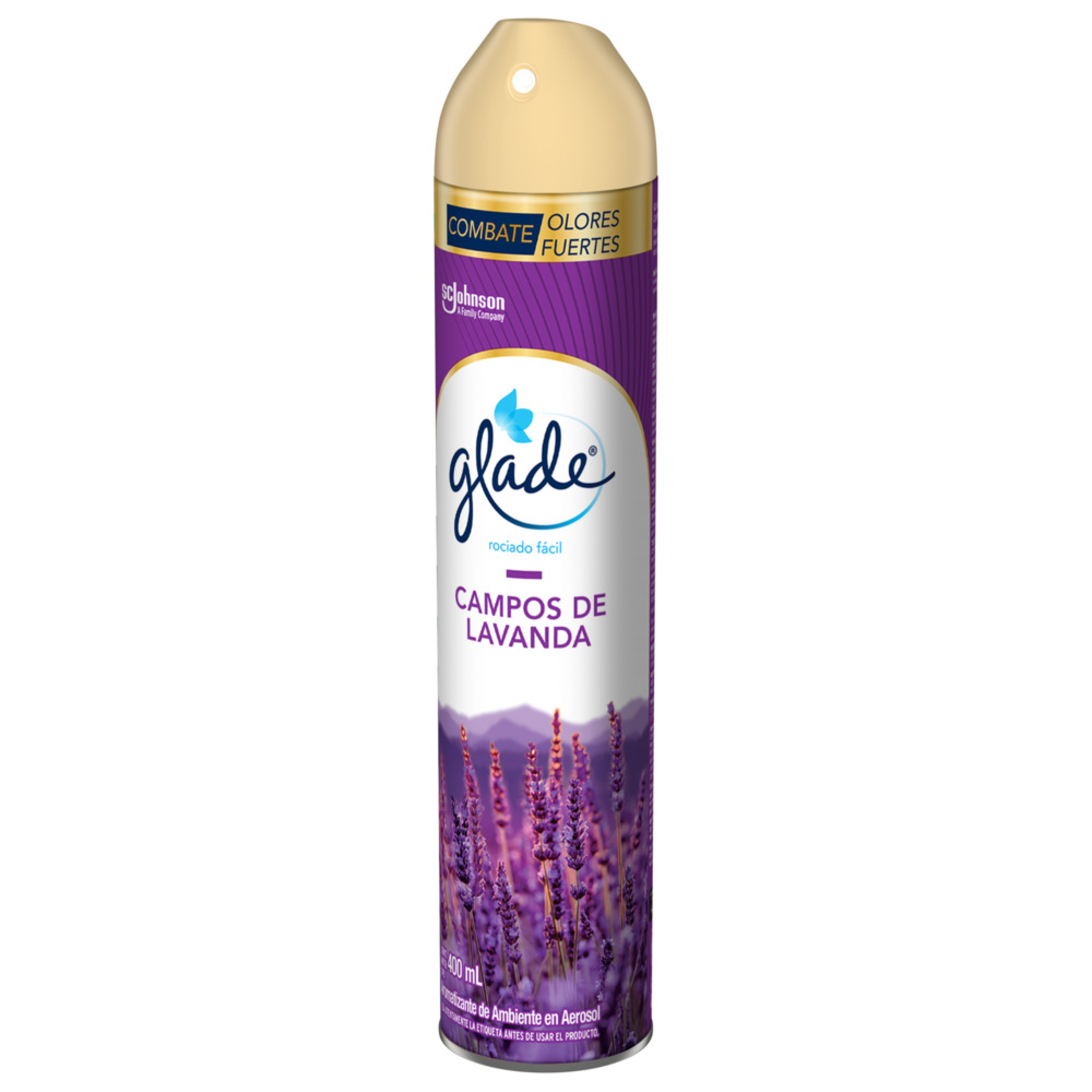 Glade Aromatizante Aerosol Campos de lavanda , 400ml