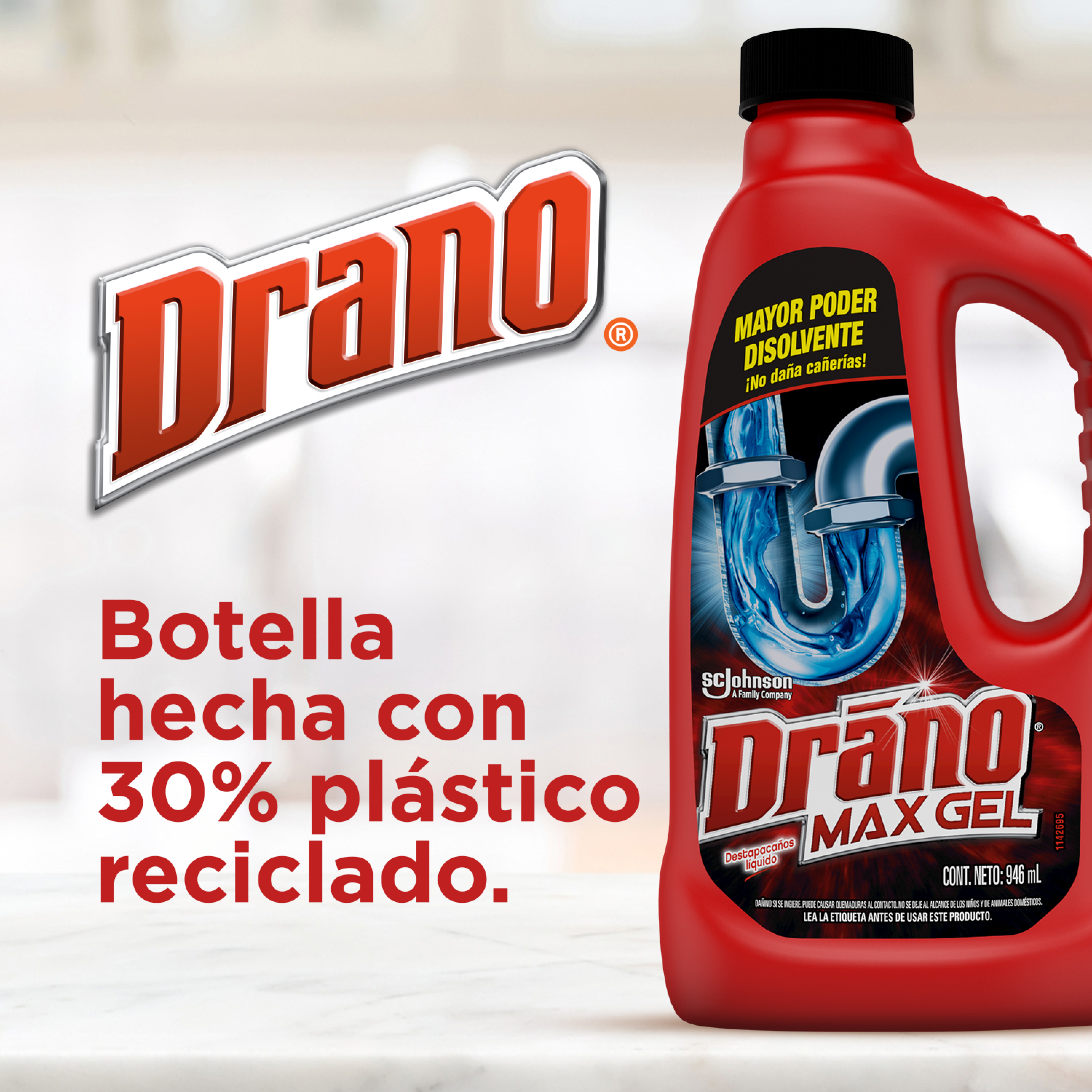 Drano Max Gel 946mL