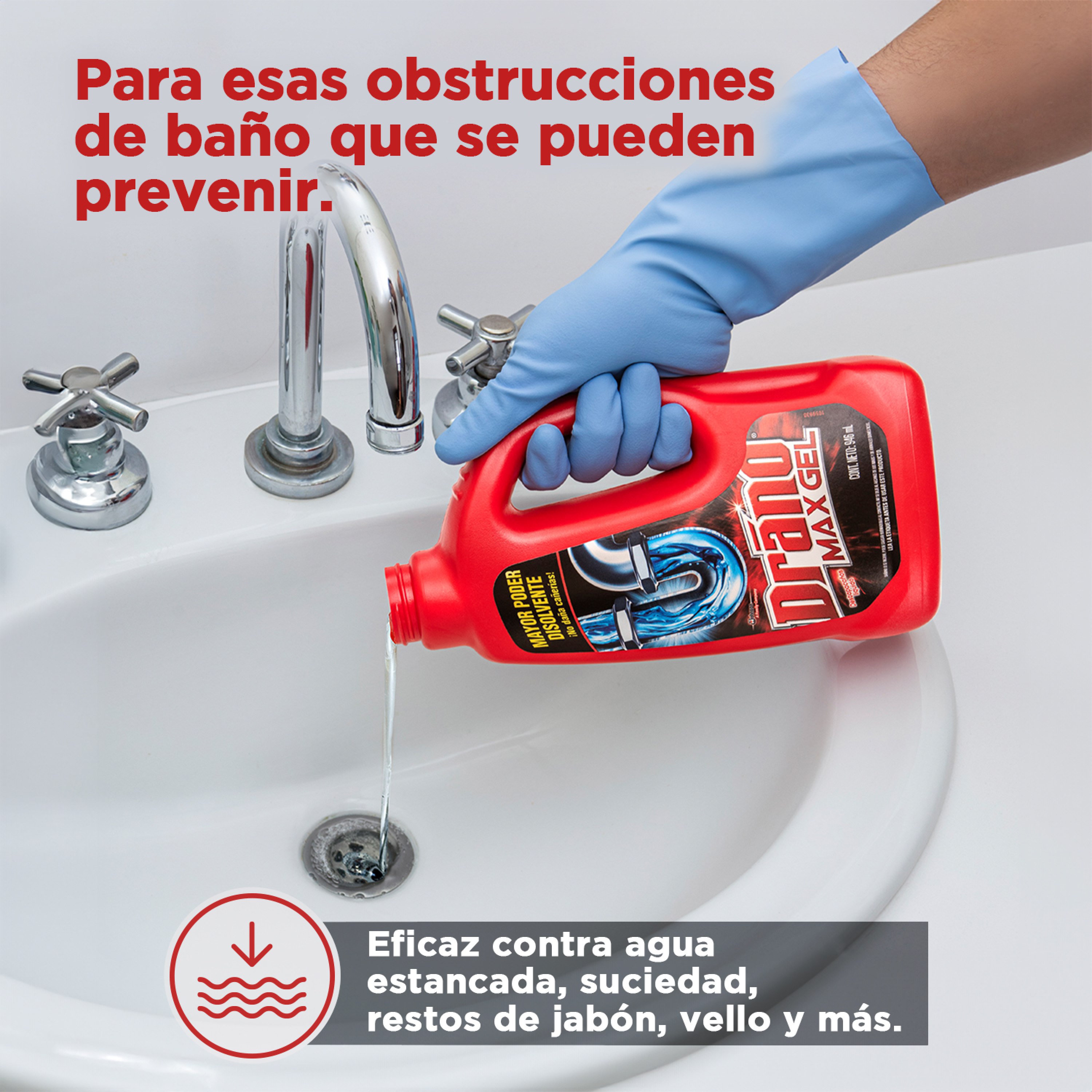 Drano Max Gel 946mL