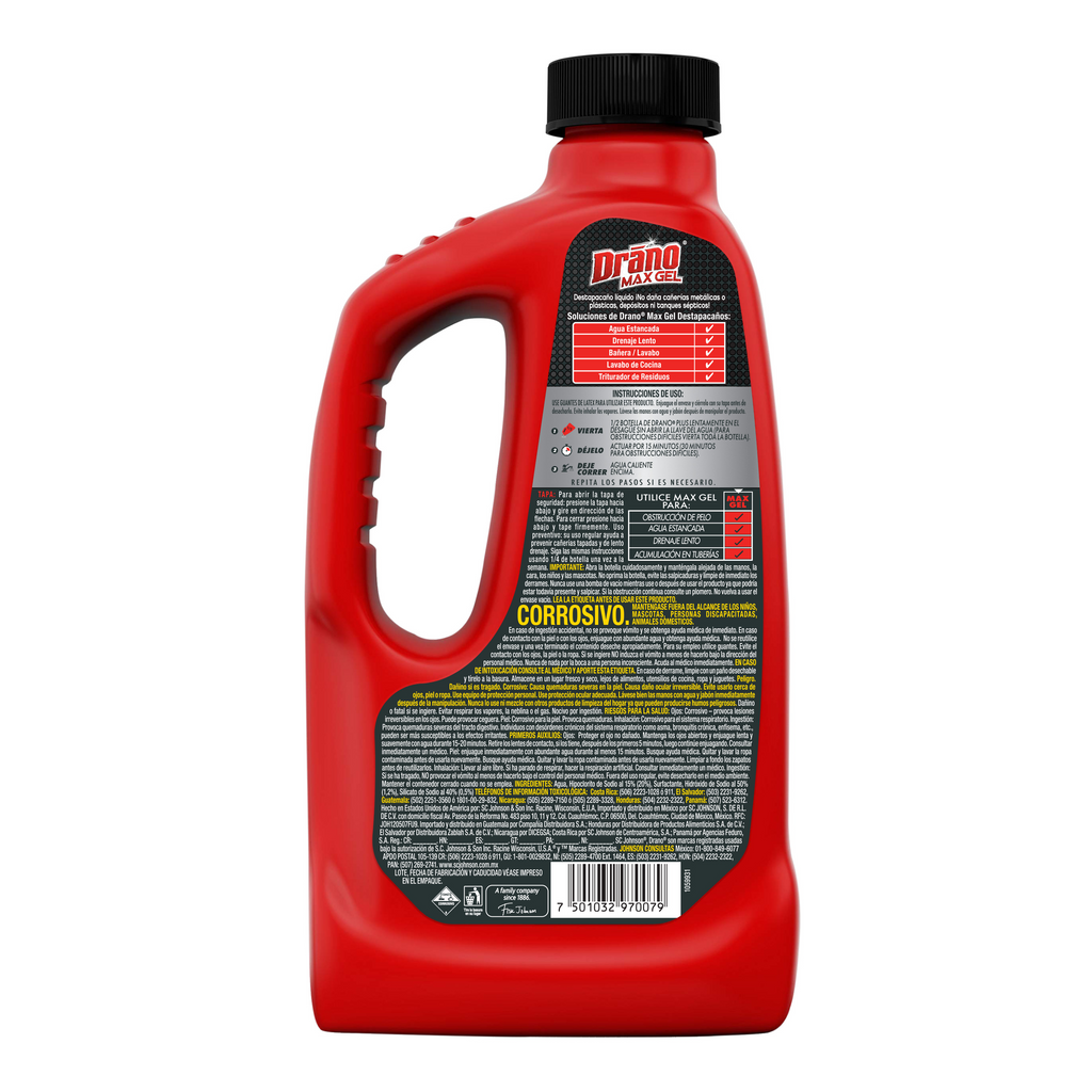 Drano Max Gel 946mL