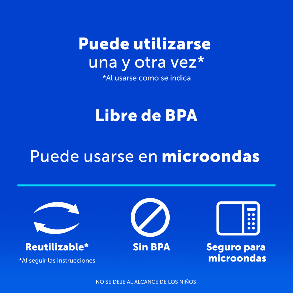 Ziploc Bolsa Reutilizable para Guardar Grande 20 piezas