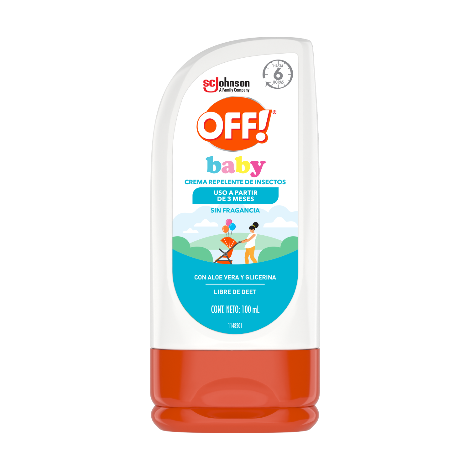 OFF! Baby Repelente de Insectos en Crema 100ml