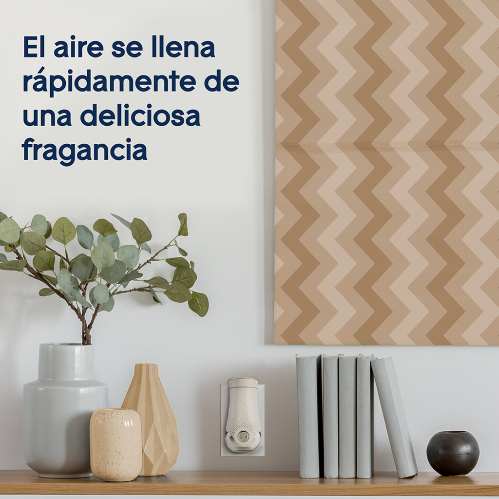 Glade® Aceites Naturales Aparato y 2 Repuestos Hawaiian Breeze 42ml